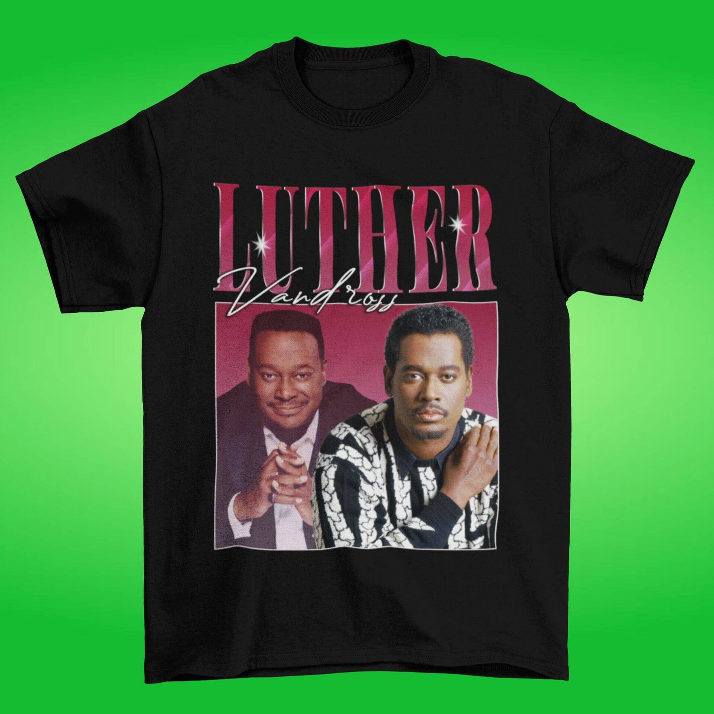 Luther Vandross 80s Vintage Top Tee Unisex T-shirt, Sweatshirt, Hoodie, Long Sleeve Tee - T-Shirt, Sweatshirt, Hoodie