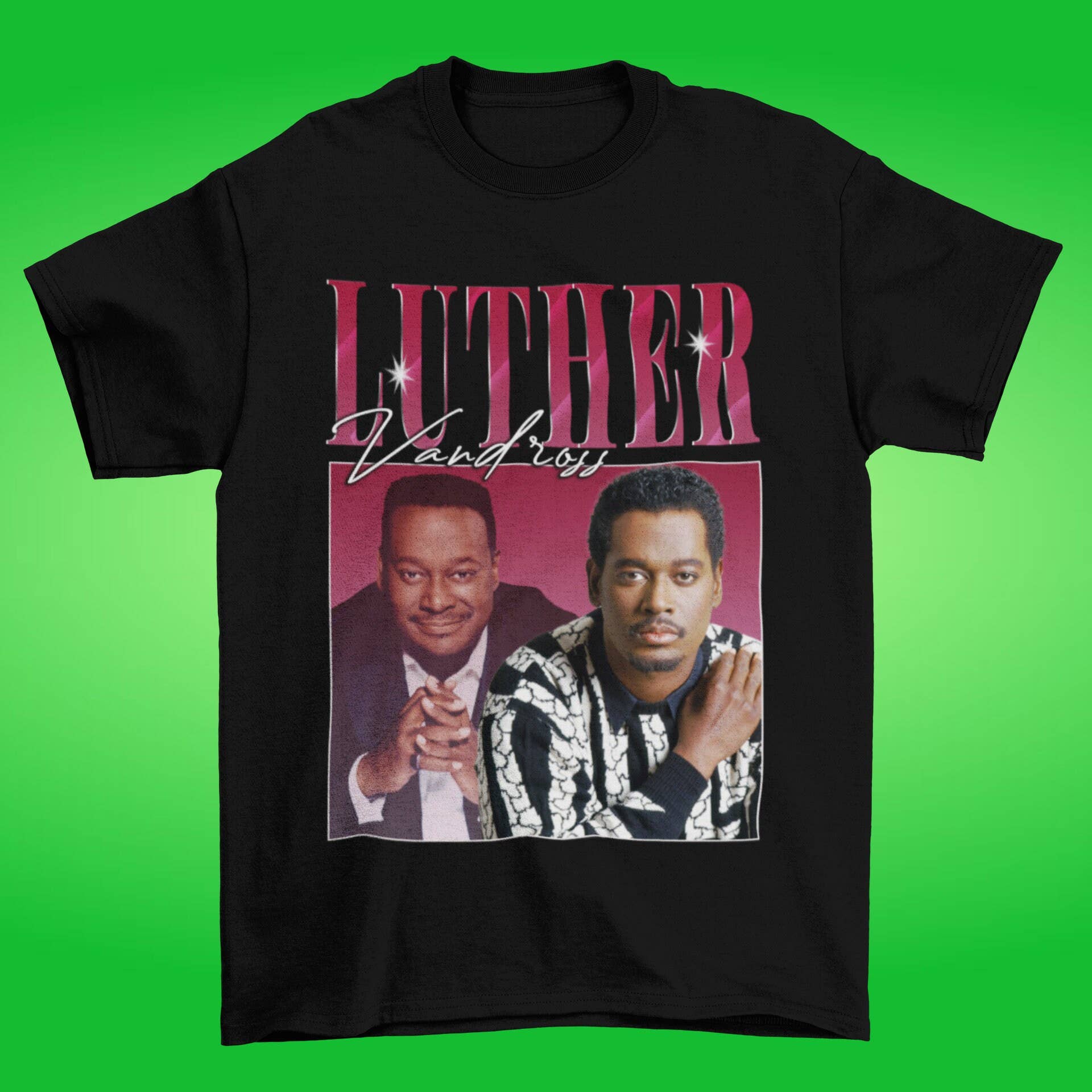Luther Vandross 80s Vintage Top Tee Unisex T-shirt, Sweatshirt, Hoodie, Long Sleeve Tee - T-Shirt, Sweatshirt, Hoodie
