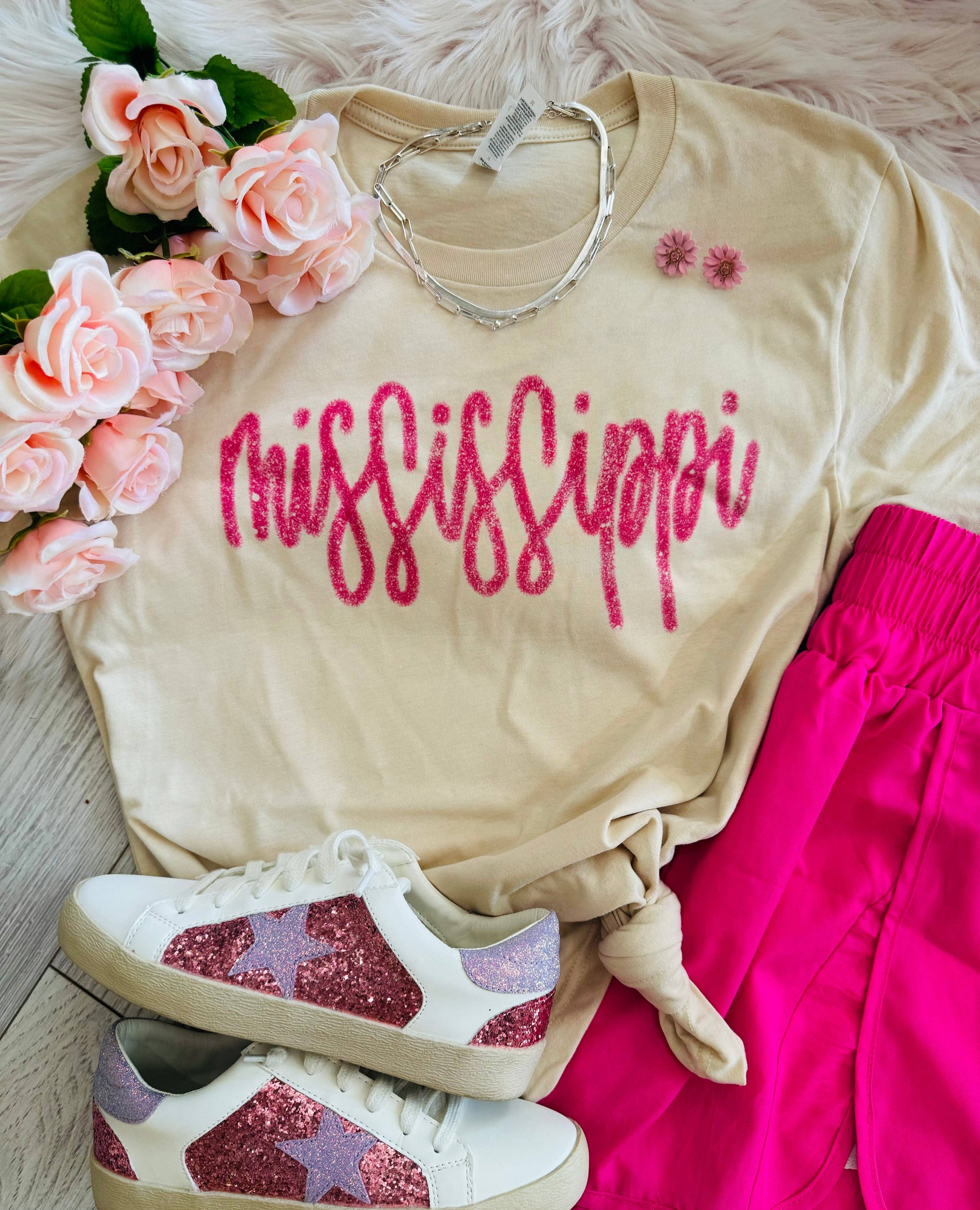 Mississippi Faux Tinsel Tee Unisex T-shirt, Sweatshirt, Hoodie, Long Sleeve Tee - T-Shirt, Sweatshirt, Hoodie