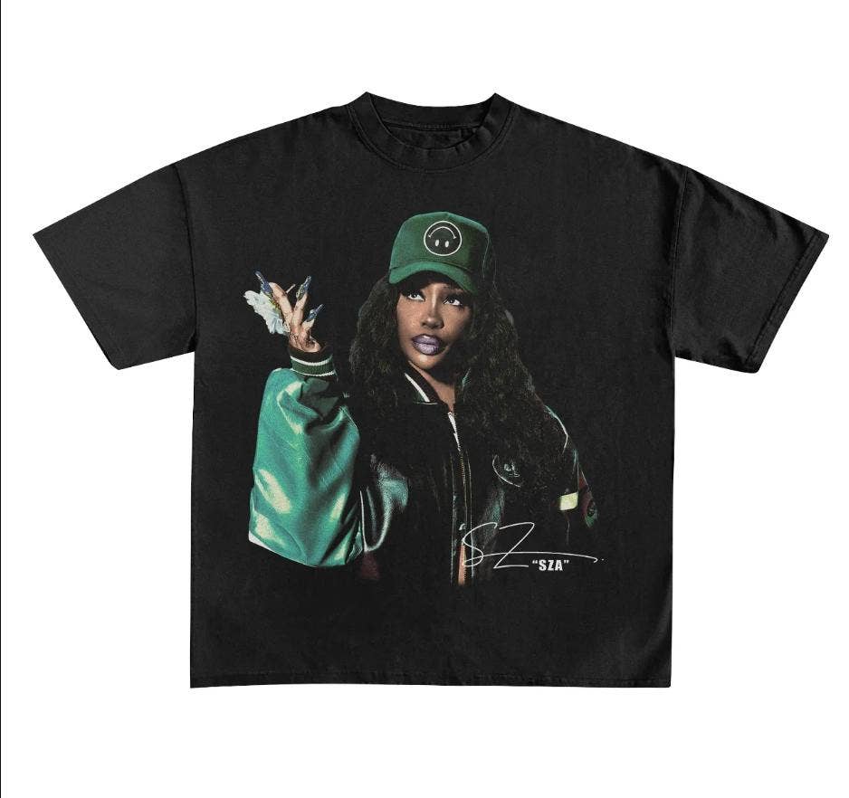 Sza Graphic T-Shirt Vintage Trendy Casual Short Sleeve Unisex T-shirt, Sweatshirt, Hoodie, Long Sleeve Tee - T-Shirt, Sweatshirt, Hoodie
