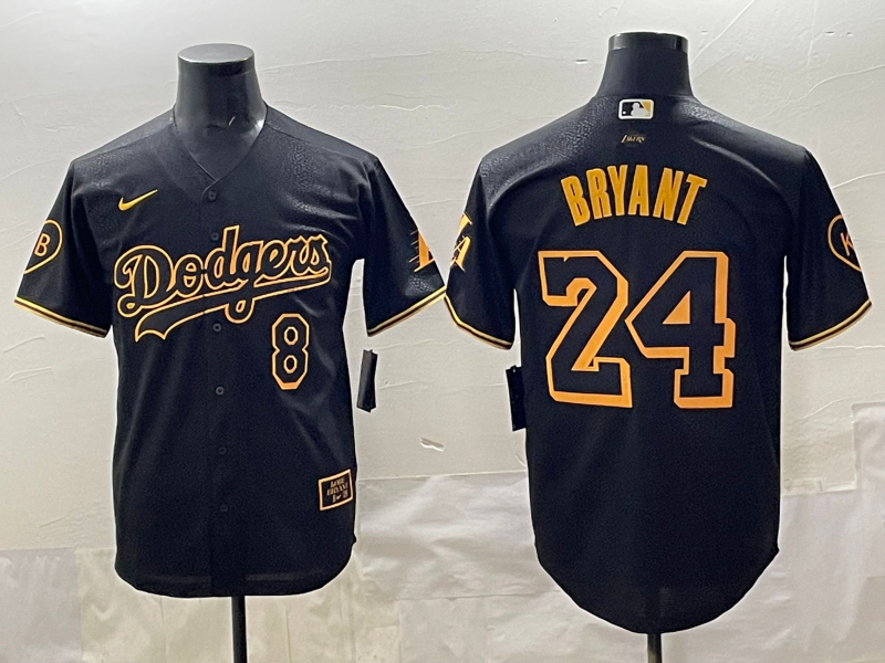 Men's Los Angeles Dodgers Kris Bryant Black Limited Player Jersey basketball jersey product view 1