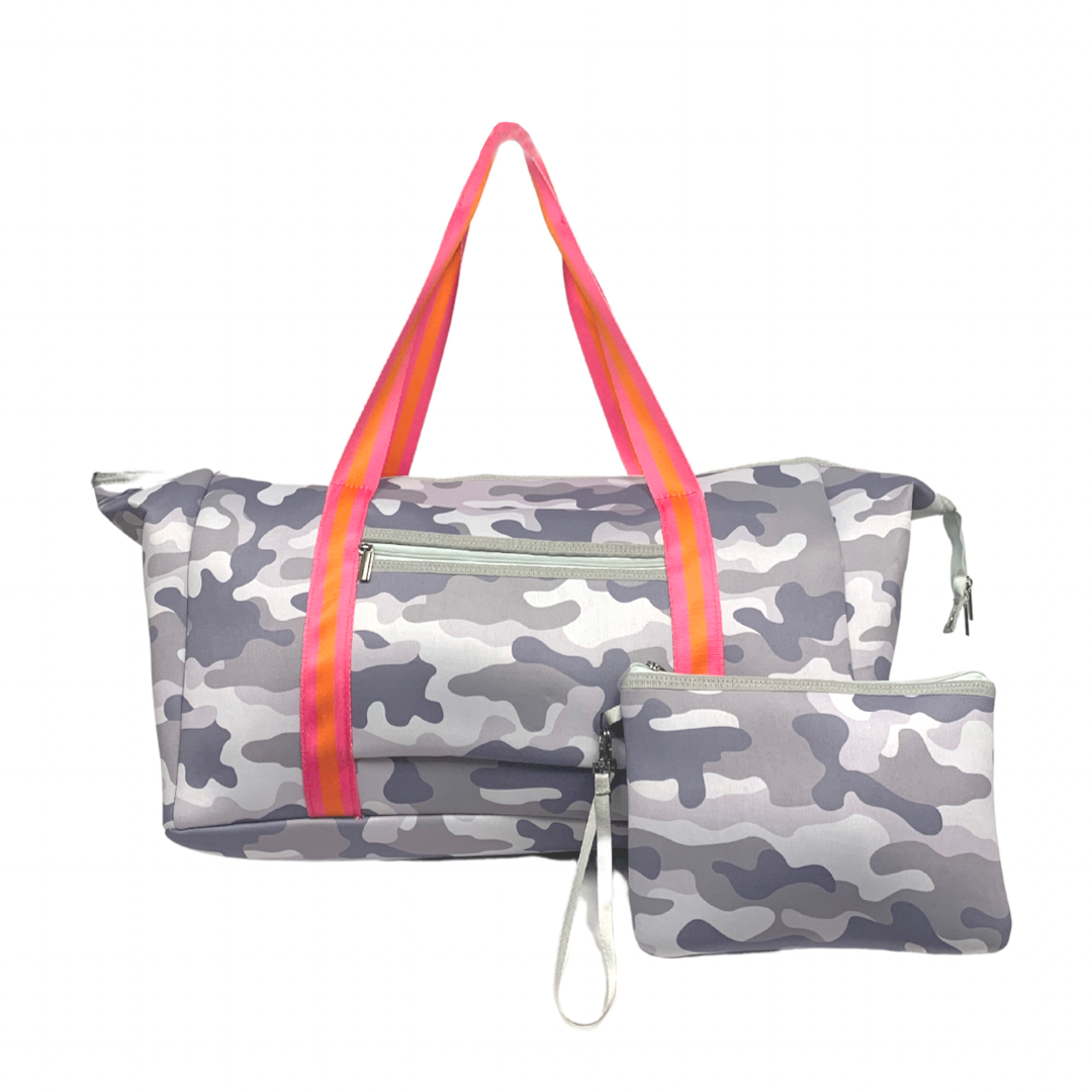 NP-6503DB Neoprene Duffle Bag Gray Camo Unisex T-shirt, Sweatshirt, Hoodie, Long Sleeve Tee - T-Shirt, Sweatshirt, Hoodie