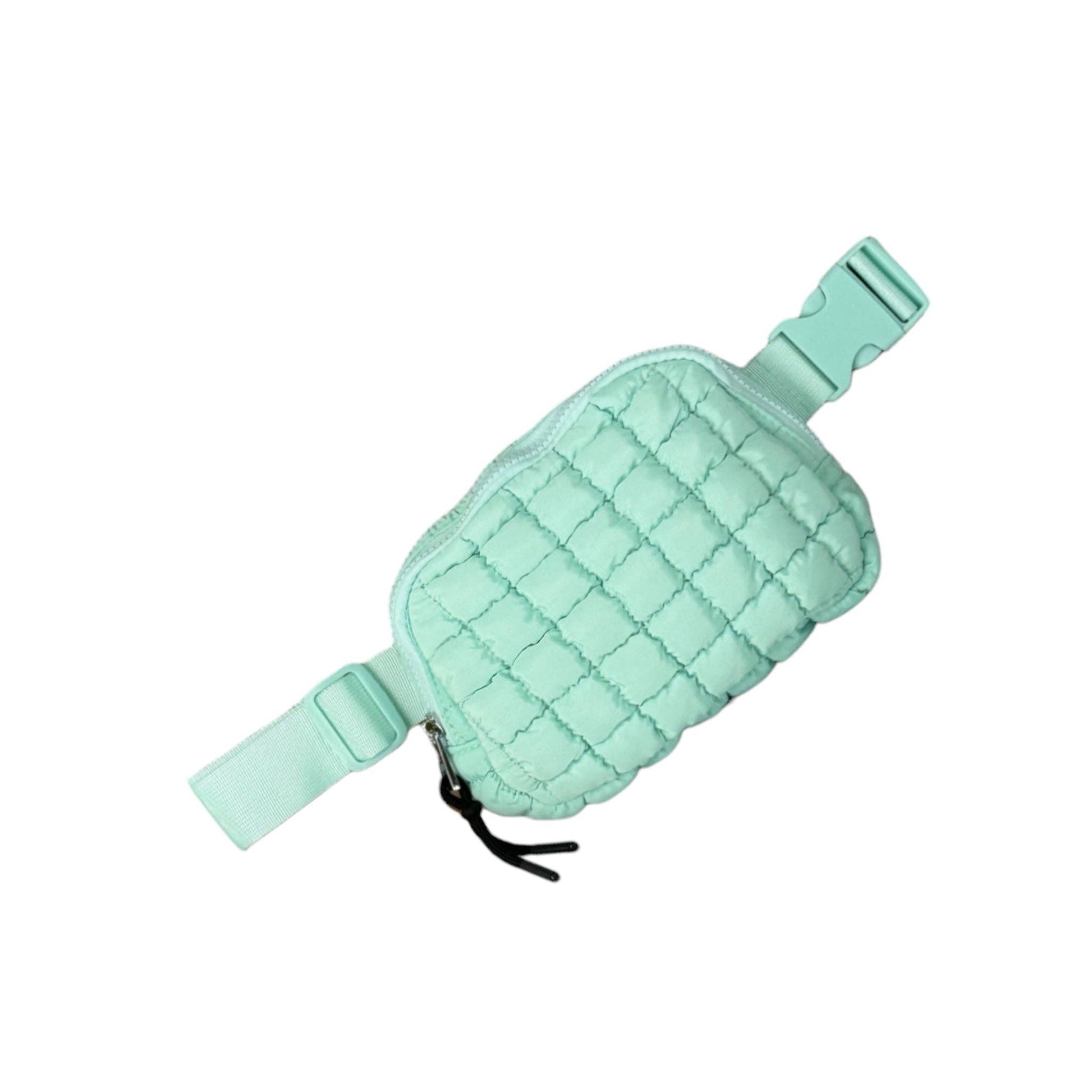 GZ-1511 Puffer Quilted Belt Bag Mint Unisex T-shirt, Sweatshirt, Hoodie, Long Sleeve Tee - T-Shirt, Sweatshirt, Hoodie