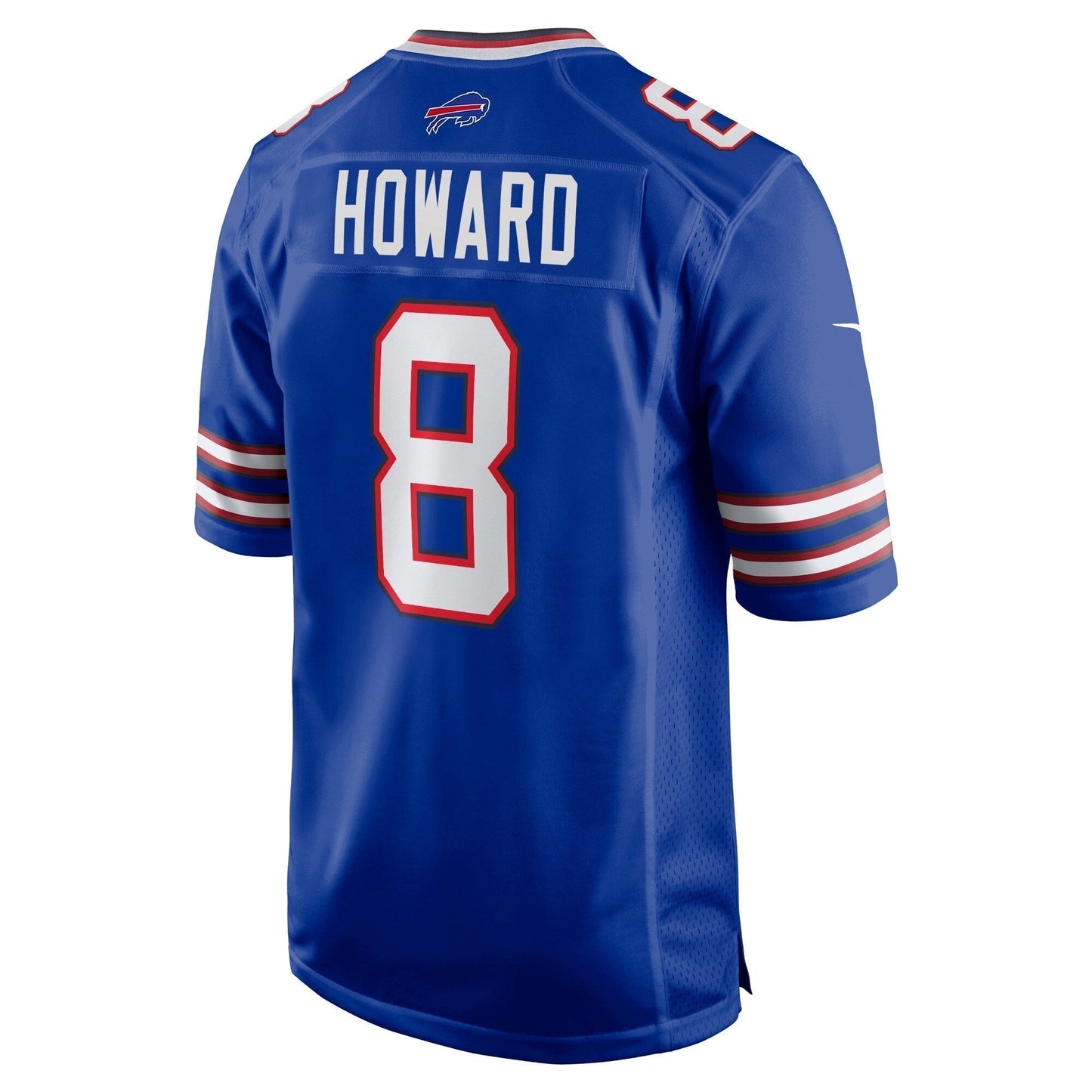 O.J. Howard Buffalo Bills Game Jersey - Royal football jersey product view 3
