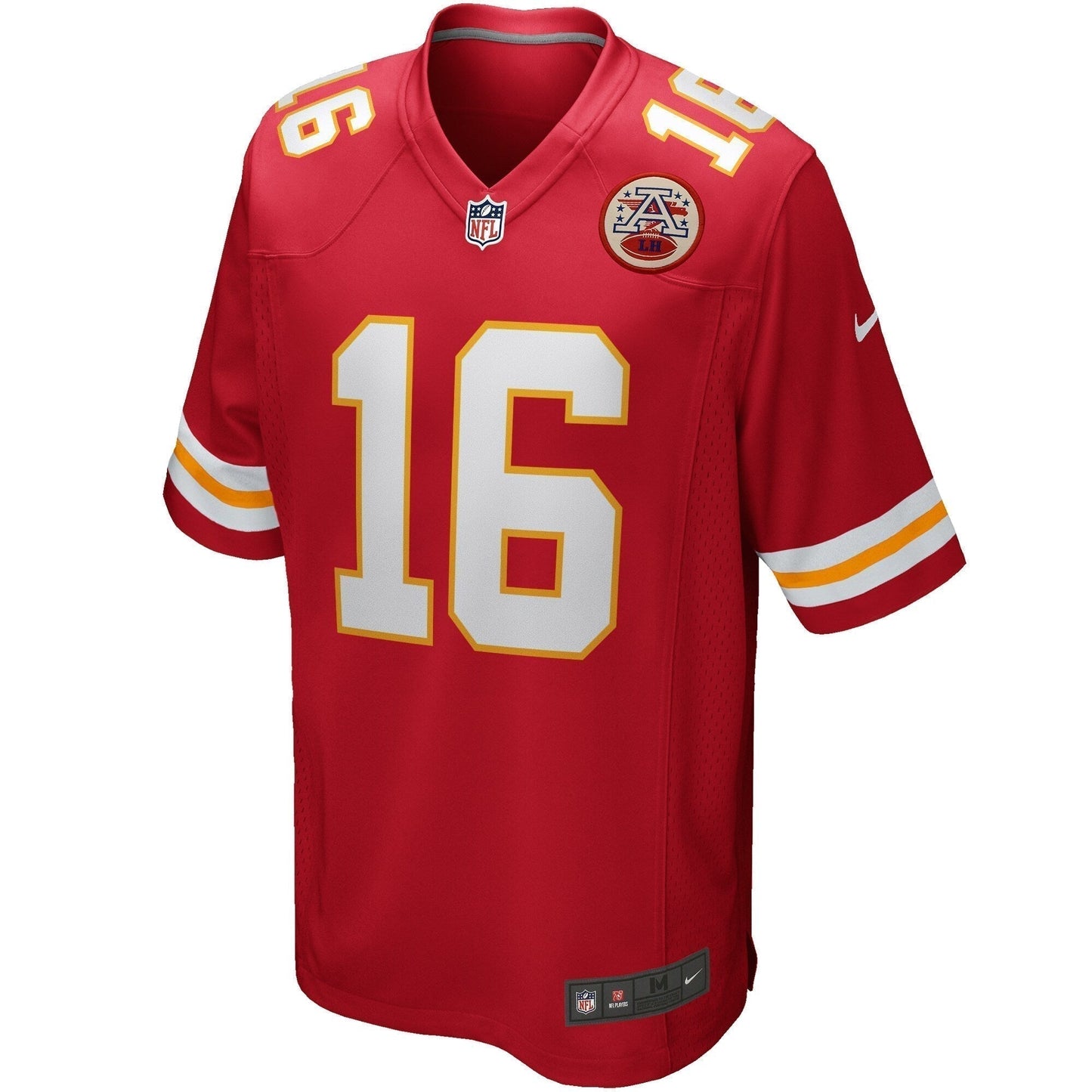 Len Dawson Kansas City Chiefs Game Retired Jersey - Red football jersey product view 2