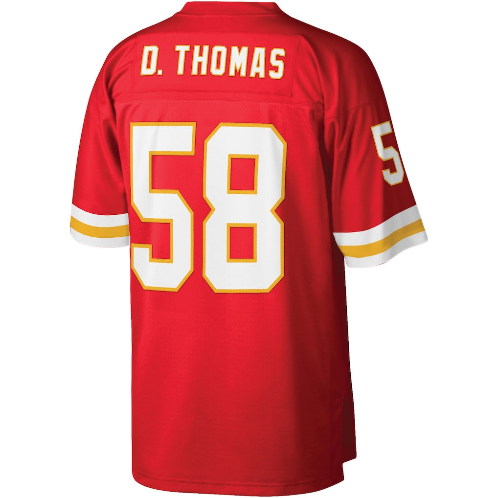 KC.Chiefs #58 Derrick Thomas Red Legacy Replica Jersey football jersey product view 1