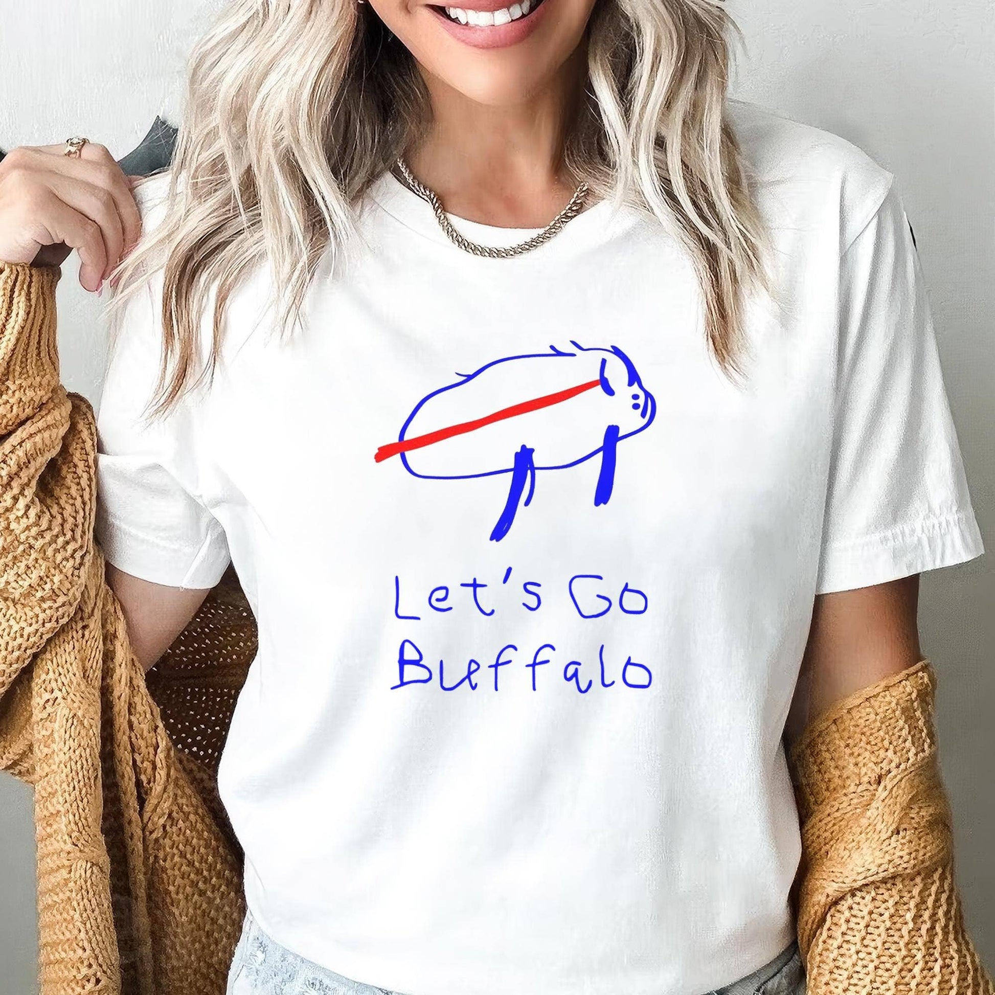 Charging Buffalo Funny Gift Tee For Family Football Fans Unisex T-shirt, Sweatshirt, Hoodie, Long Sleeve Tee - T-Shirt, Sweatshirt, Hoodie