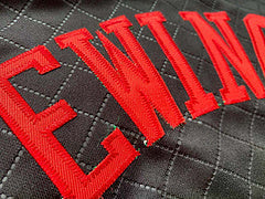Knicks No. 33 Ewing black MN basketball jersey product view 3