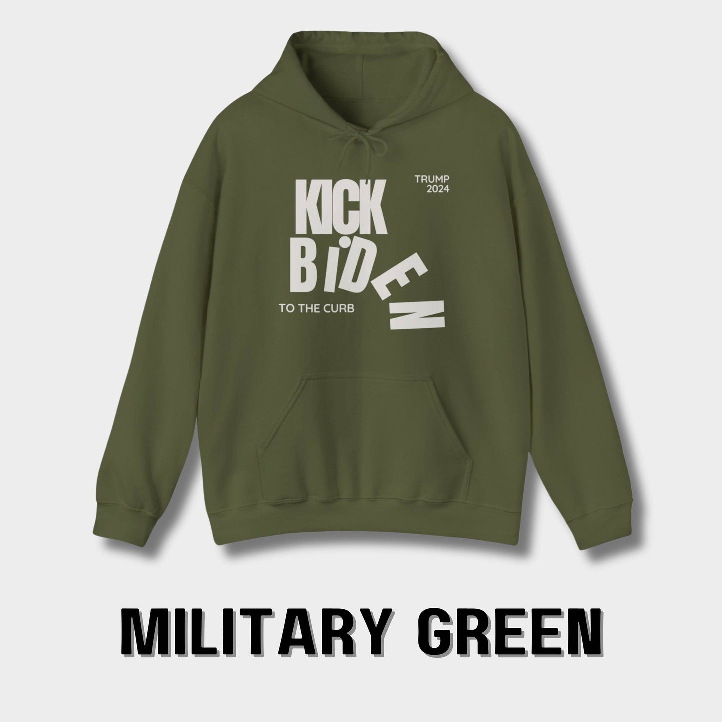 Kick Biden To the Curb Hoodie Let's Go Brandon Election Year Unisex T-shirt, Sweatshirt, Hoodie, Long Sleeve Tee - T-Shirt, Sweatshirt, Hoodie