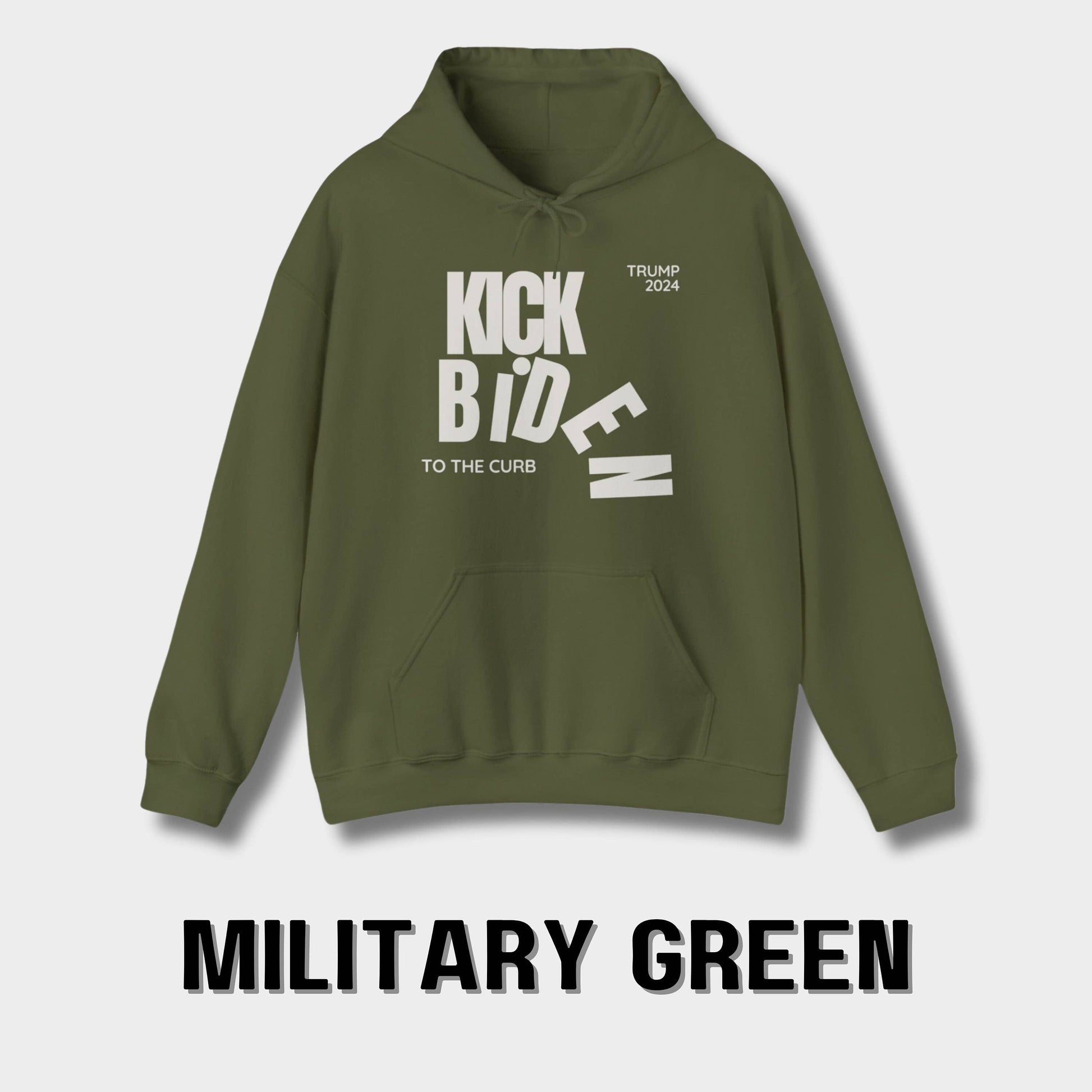 Kick Biden To the Curb Hoodie Let's Go Brandon Election Year Unisex T-shirt, Sweatshirt, Hoodie, Long Sleeve Tee - T-Shirt, Sweatshirt, Hoodie