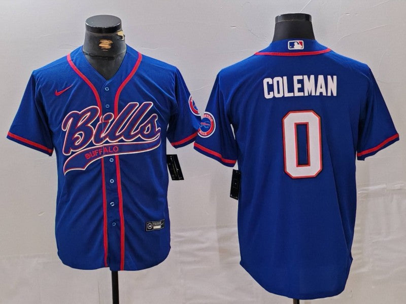 Men's Buffalo Bills Keon Coleman Royal Game Jersey football jersey product view 1