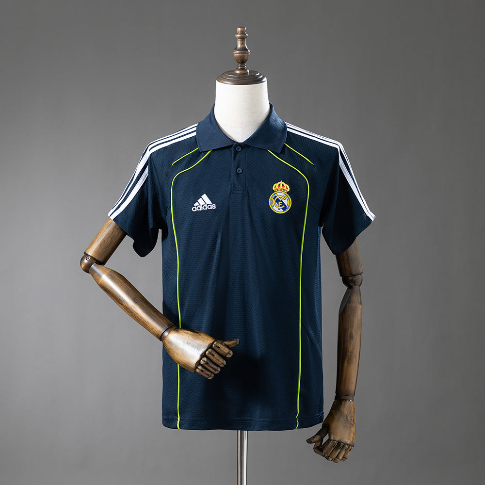 Real Madrid 25/26 Polo Jersey - Navy sports jersey product view 1