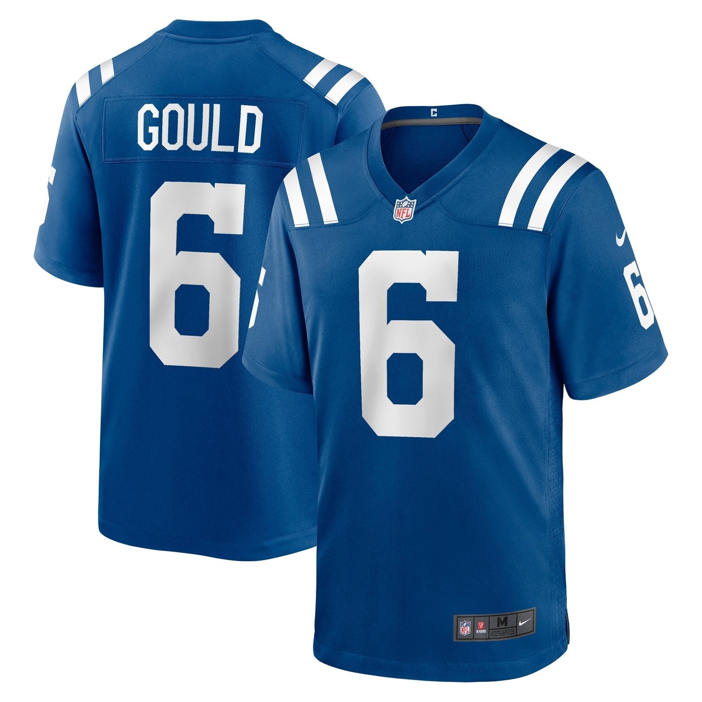 Anthony Gould Indianapolis Colts Game Jersey - Royal football jersey product view 1