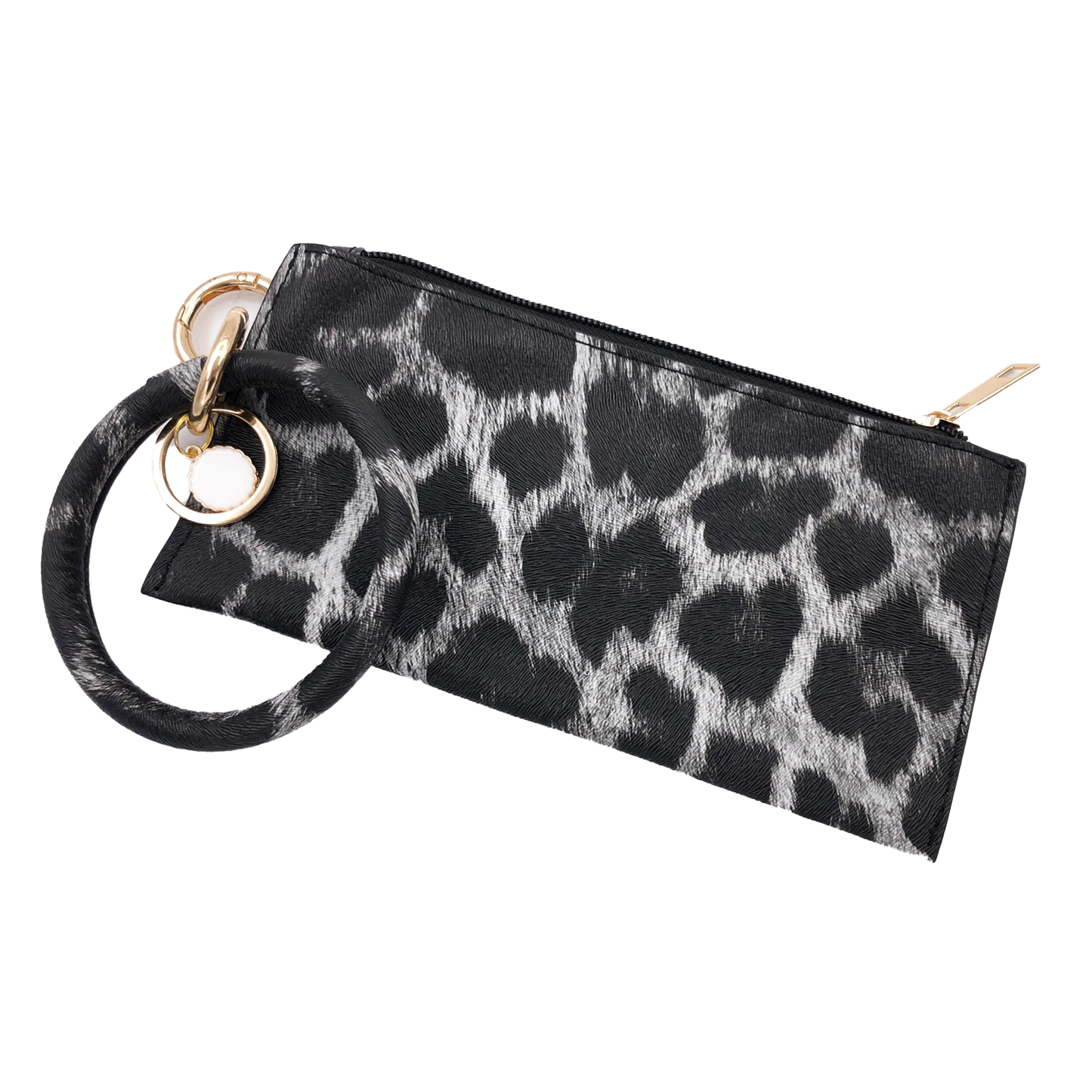 CL-8848 Wristlet Clutch Large Black Leopard Unisex T-shirt, Sweatshirt, Hoodie, Long Sleeve Tee - T-Shirt, Sweatshirt, Hoodie