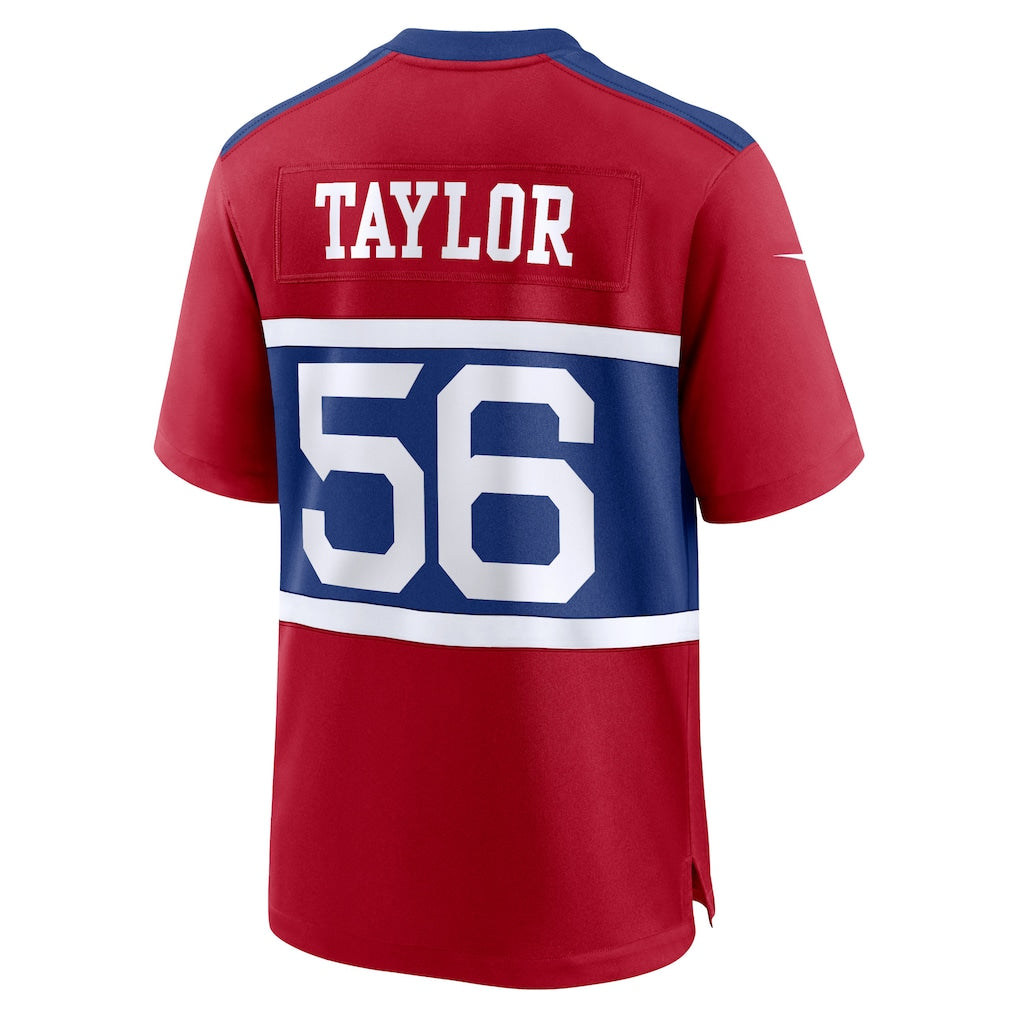 NY.Giants #56 Lawrence Taylor Century Red Alternate Retired Player Game Jersey football jersey product view 1