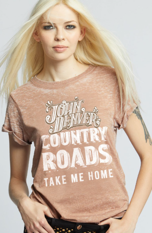 303618 - 730 John Denver Graphic Burn Out Tee Unisex T-shirt, Sweatshirt, Hoodie, Long Sleeve Tee - T-Shirt, Sweatshirt, Hoodie
