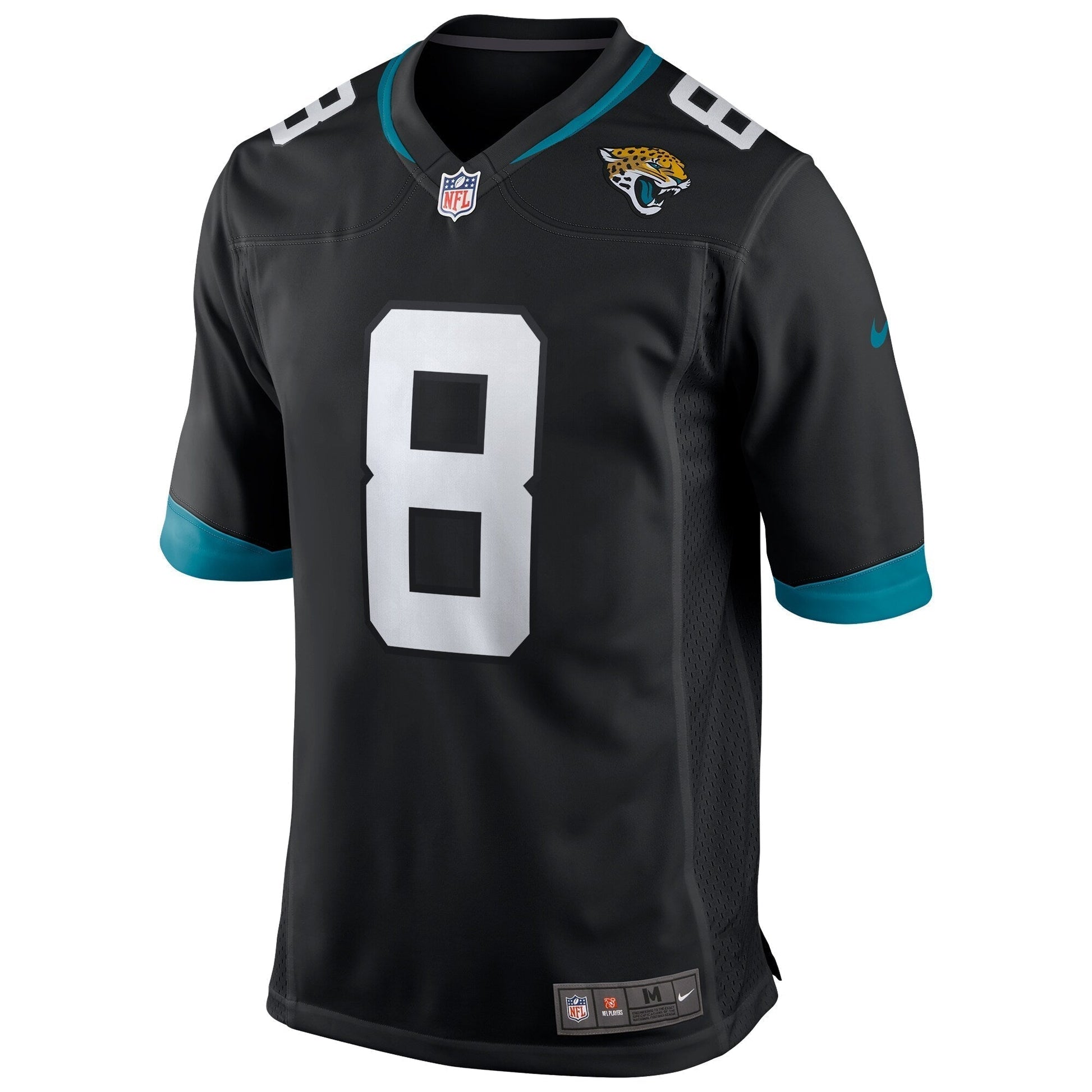 Mark Brunell Jacksonville Jaguars Game Retired Jersey - Black football jersey product view 2
