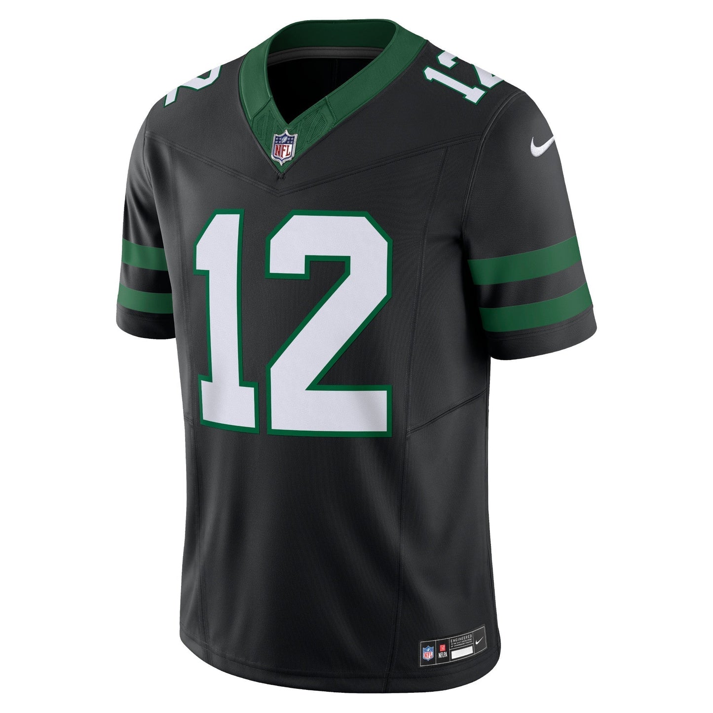 Joe Namath New York Jets Alternate Vapor F.U.S.E. Limited Jersey - Legacy Black football jersey product view 2