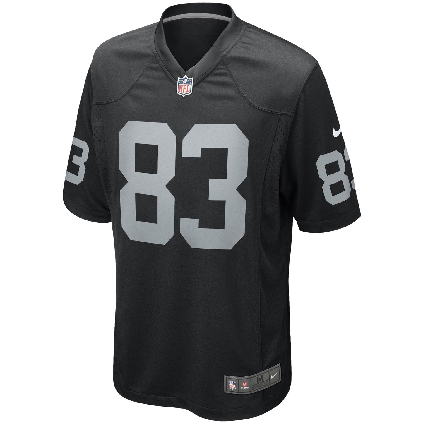 Darren Waller Las Vegas Raiders Game Jersey - Black football jersey product view 2