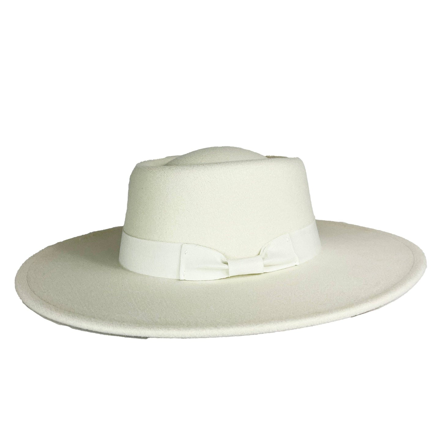 FH-8111 Felt Brim Hat- White Unisex T-shirt, Sweatshirt, Hoodie, Long Sleeve Tee - T-Shirt, Sweatshirt, Hoodie