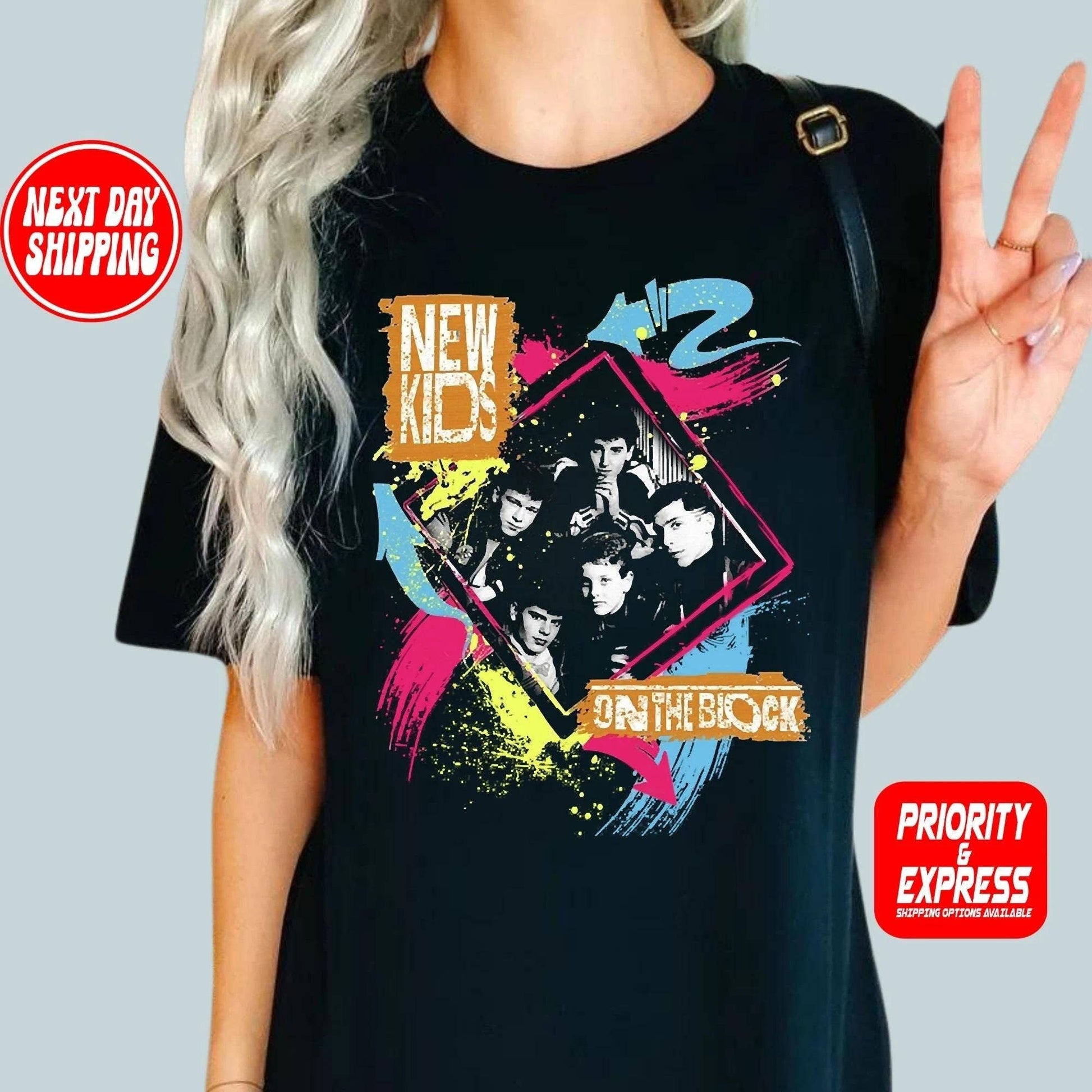 New Kids On the Block 2025 Tour Tee Unisex T-shirt, Sweatshirt, Hoodie, Long Sleeve Tee - T-Shirt, Sweatshirt, Hoodie