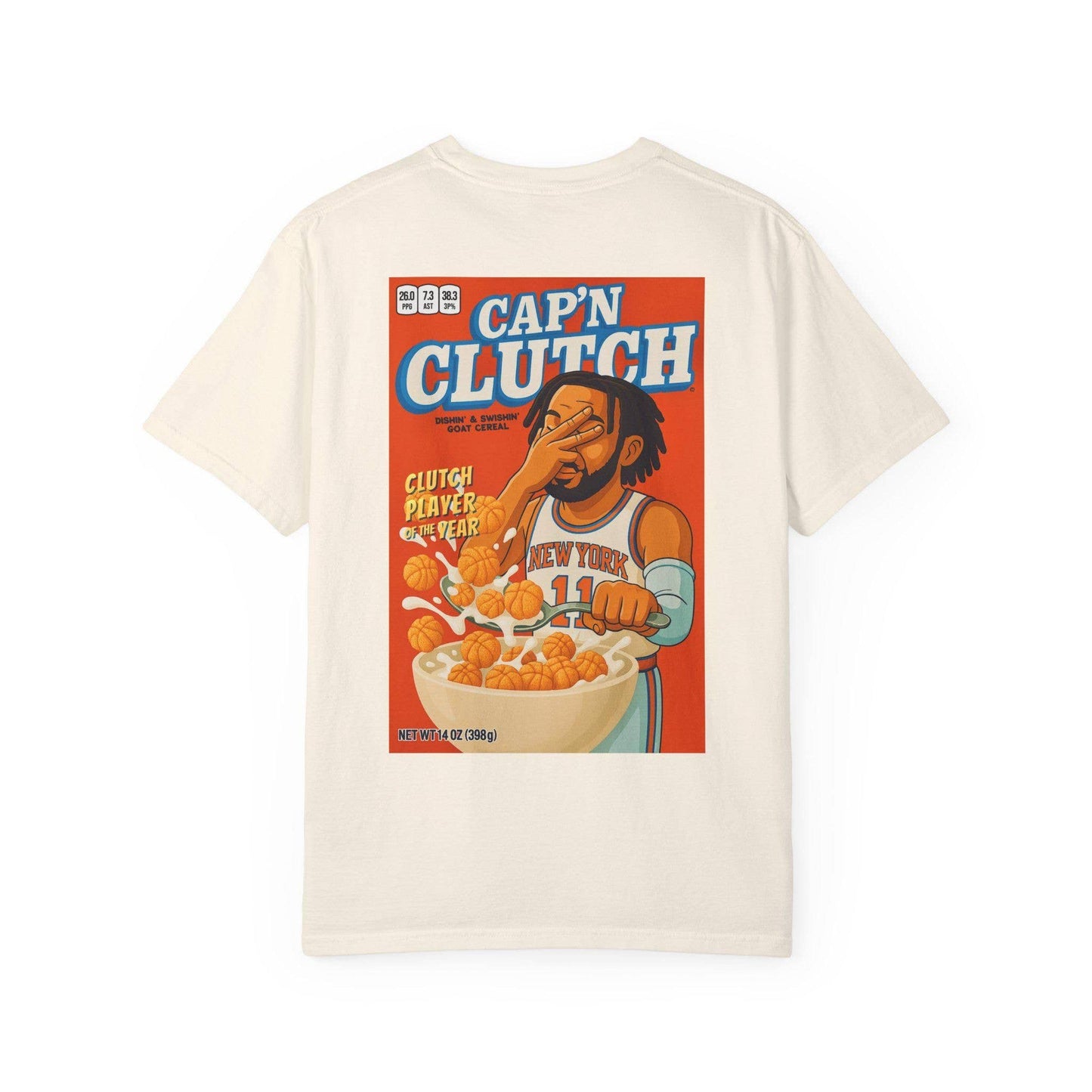 Jalen Brunson Knicks Captain Clutch Adult T Shirt Unisex T-shirt, Sweatshirt, Hoodie, Long Sleeve Tee - T-Shirt, Sweatshirt, Hoodie