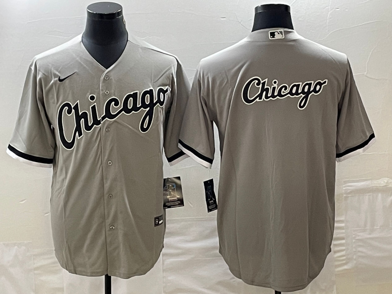 Men's Chicago White Sox Gray Replica Game Jersey baseball jersey product view 1