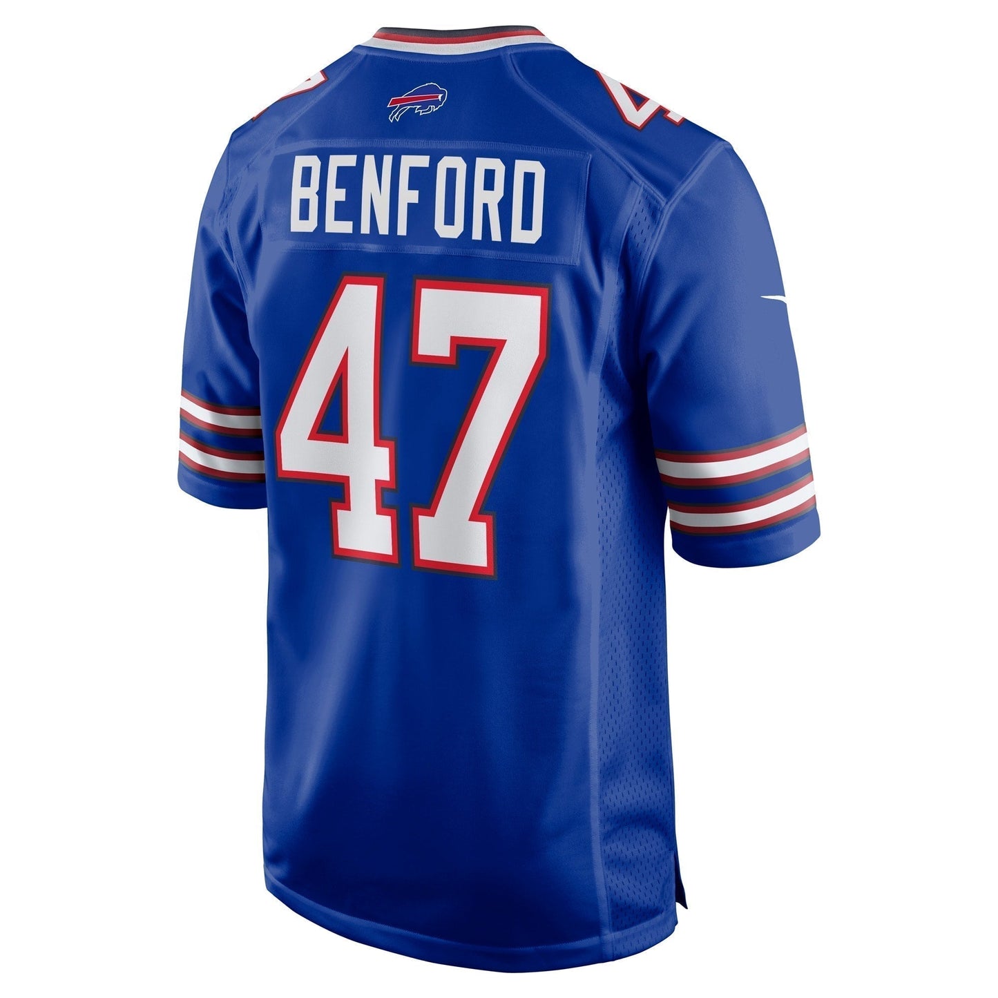 Christian Benford Buffalo Bills Game Jersey - Royal football jersey product view 3