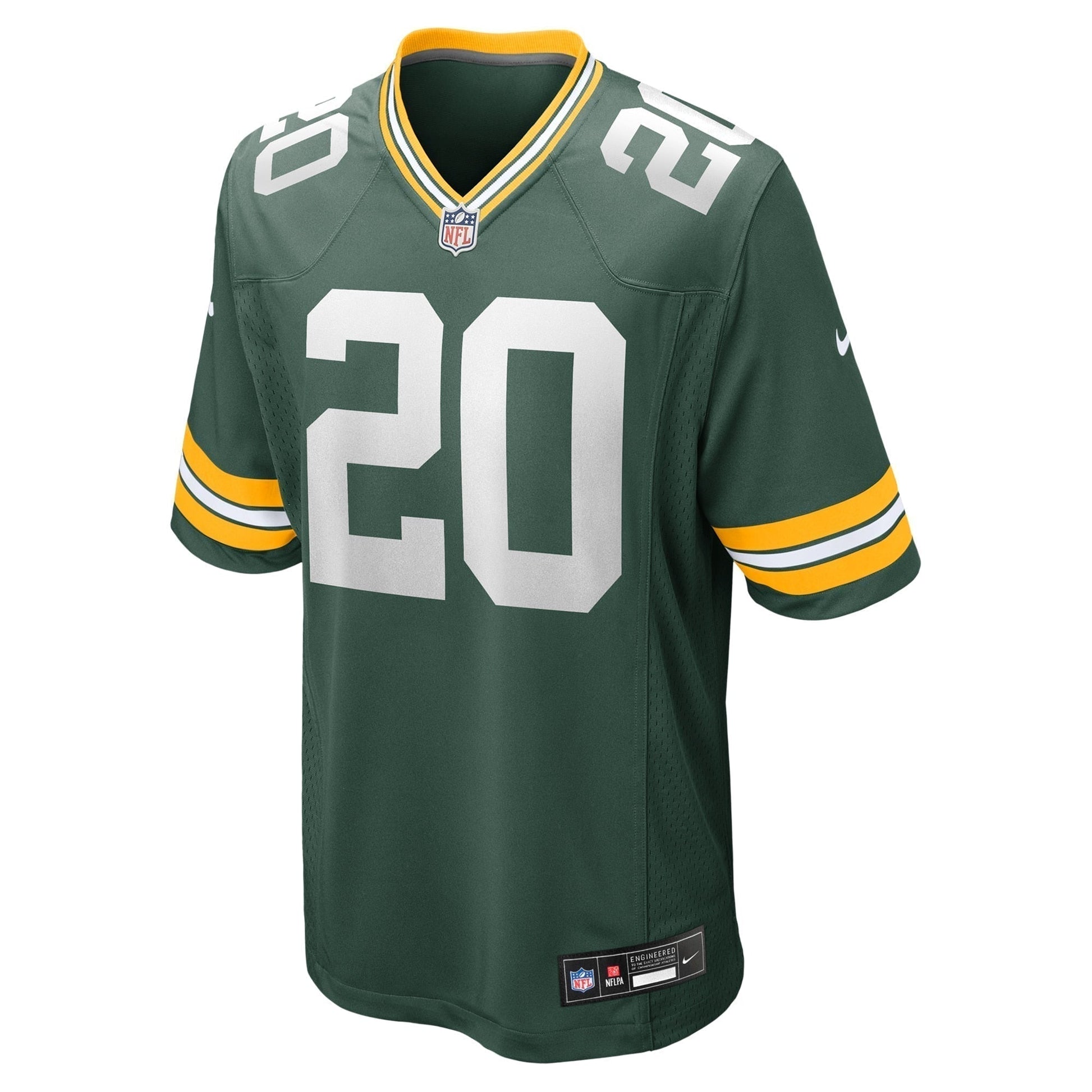 Javon Bullard Green Bay Packers Game Jersey - Green football jersey product view 2