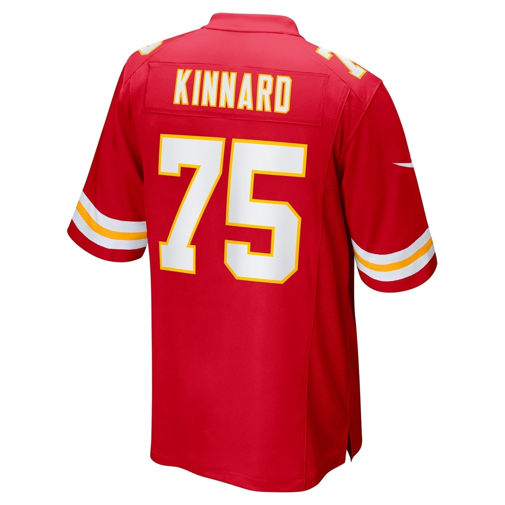 Darian Kinnard Kansas City Chiefs Game Jersey - Red football jersey product view 3