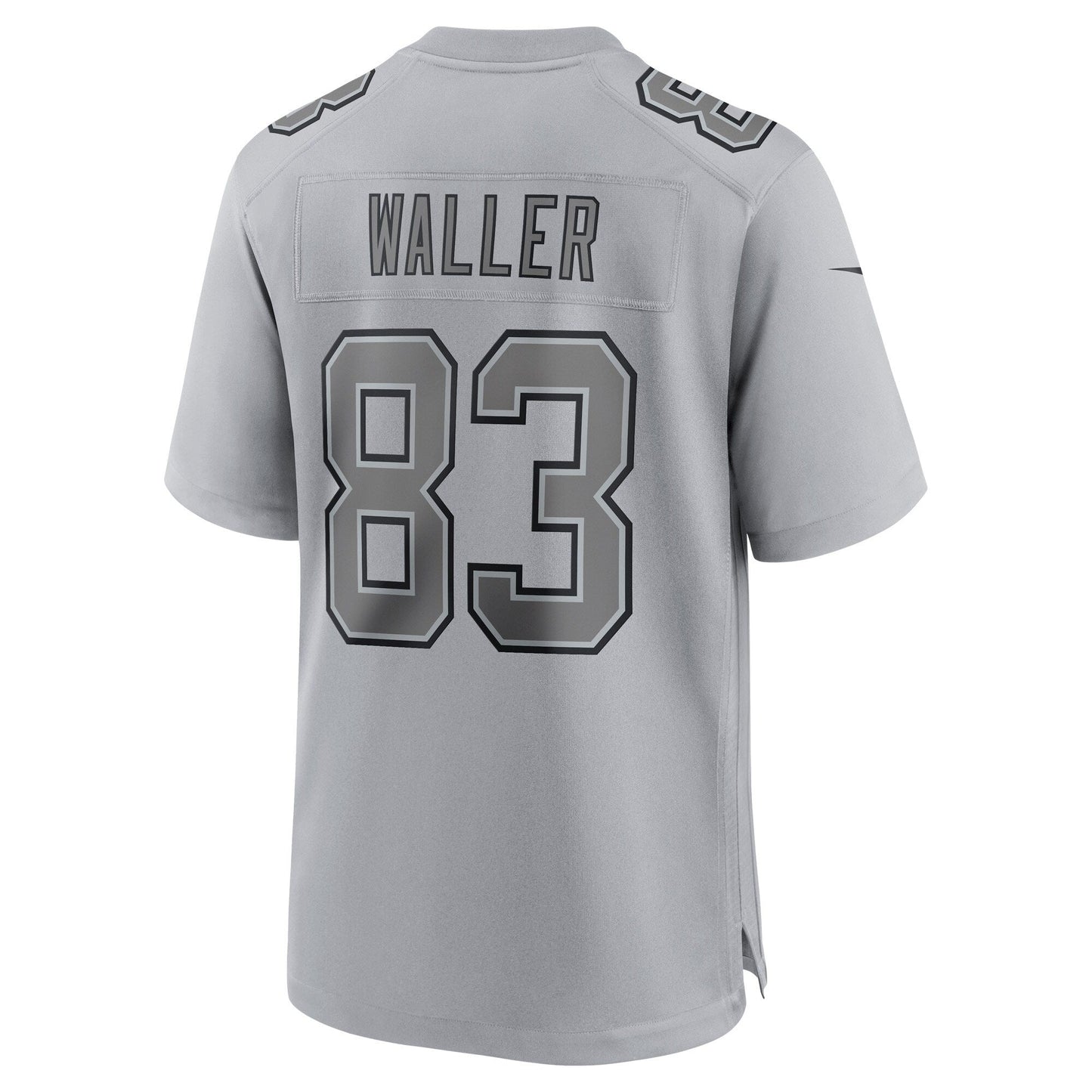 Darren Waller Las Vegas Raiders Atmosphere Fashion Game Jersey - Gray football jersey product view 3