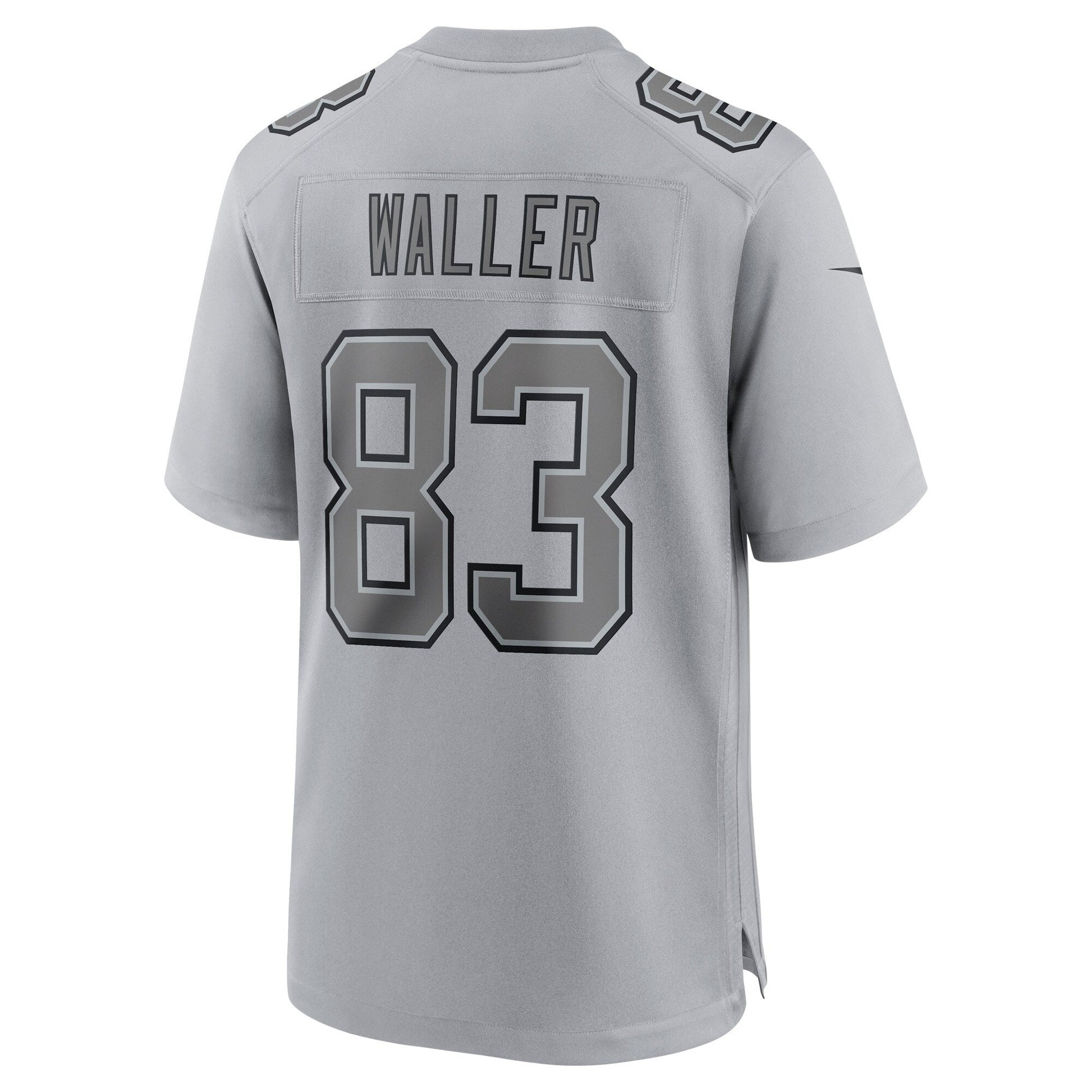 Darren Waller Las Vegas Raiders Atmosphere Fashion Game Jersey - Gray football jersey product view 3