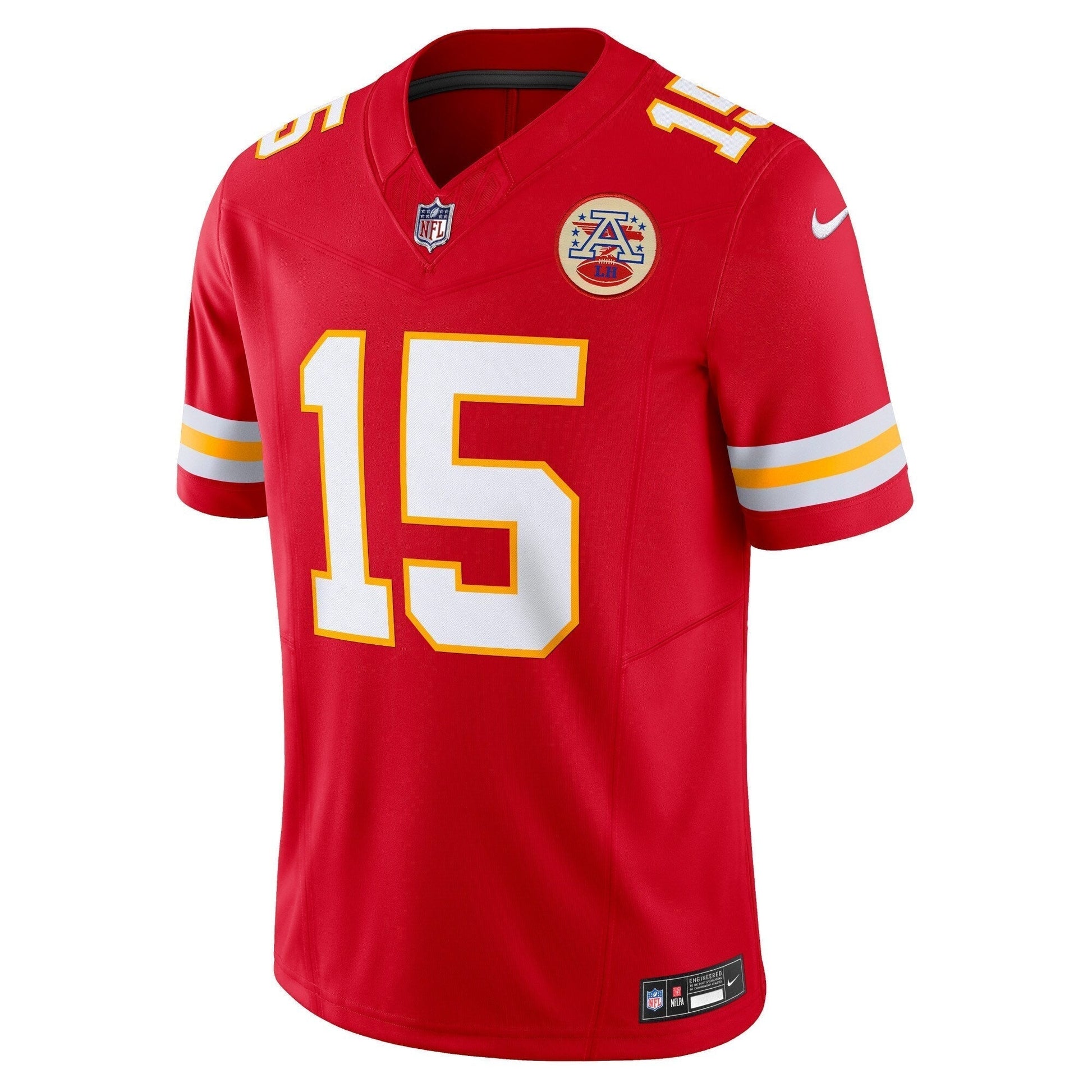 Patrick Mahomes Kansas City Chiefs Vapor F.U.S.E. Limited Jersey - Red football jersey product view 2