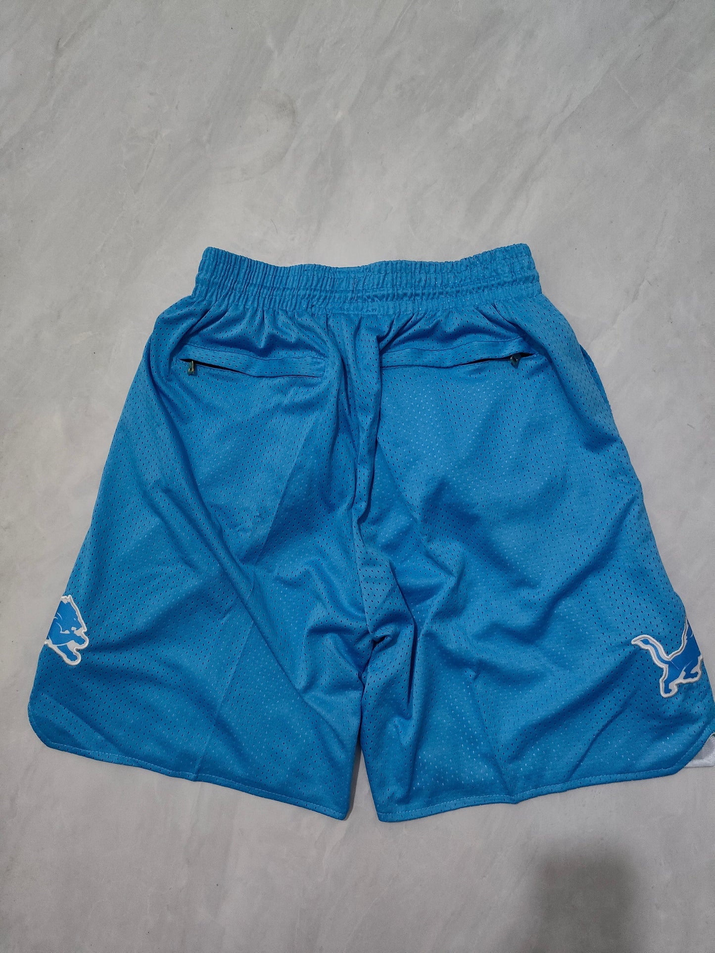 JUST DON Detroit Lions Pocket Shorts football jersey product view 2