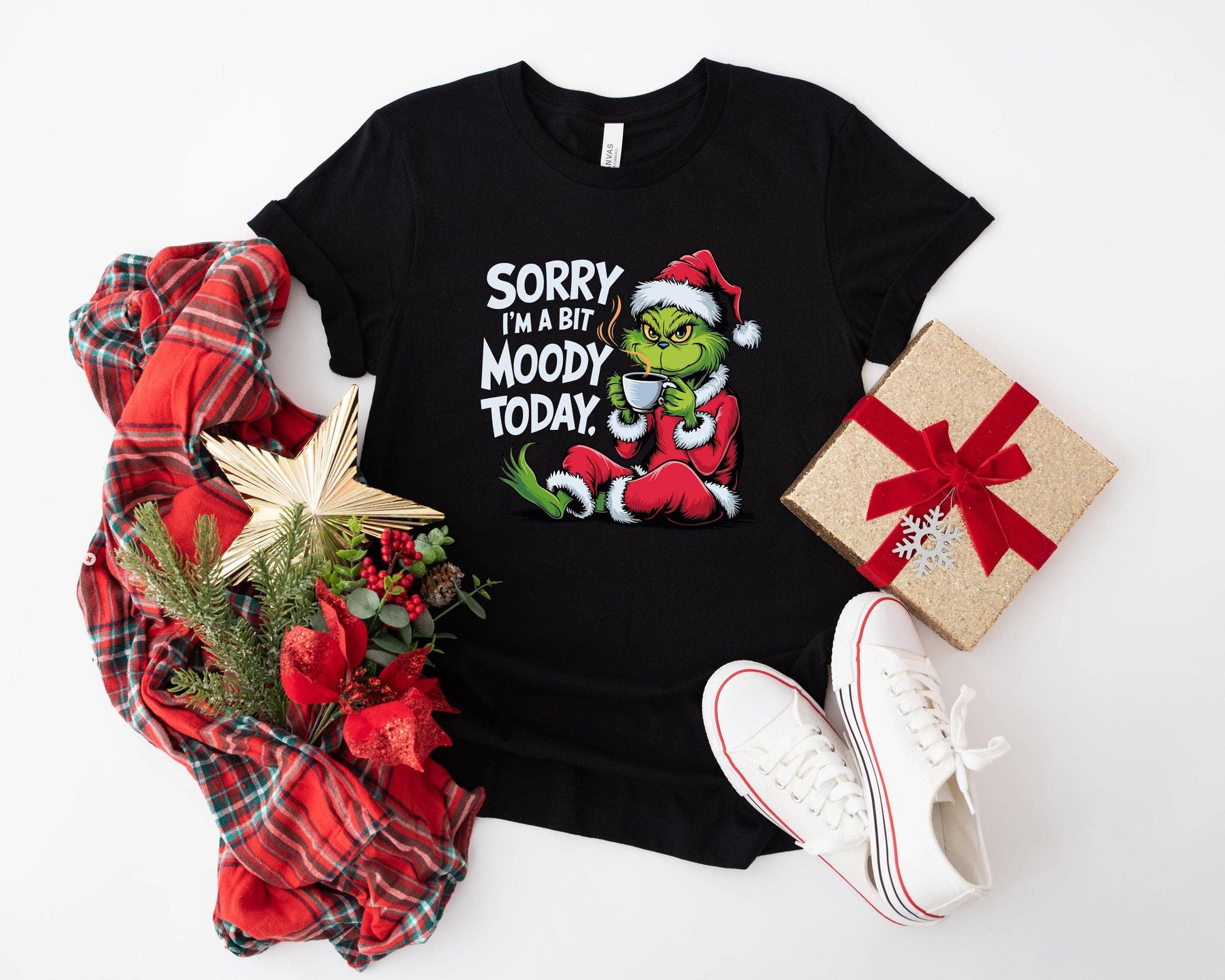 Merry Grinchmas Christmas Shirt Xmas Party Santa Gifts Unisex T-shirt, Sweatshirt, Hoodie, Long Sleeve Tee - T-Shirt, Sweatshirt, Hoodie