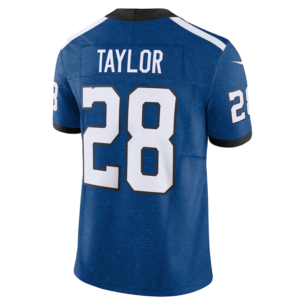IN.Colts #28 Jonathan Taylor Blue Vapor F.U.S.E. Limited Jersey football jersey product view 1