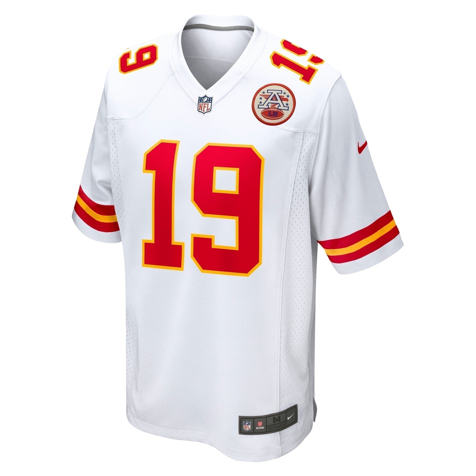 Kadarius Toney Kansas City Chiefs Game Jersey - White football jersey product view 2