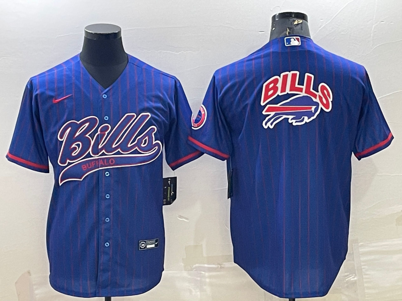 Men's Buffalo Bills Royal Player Jersey football jersey product view 1