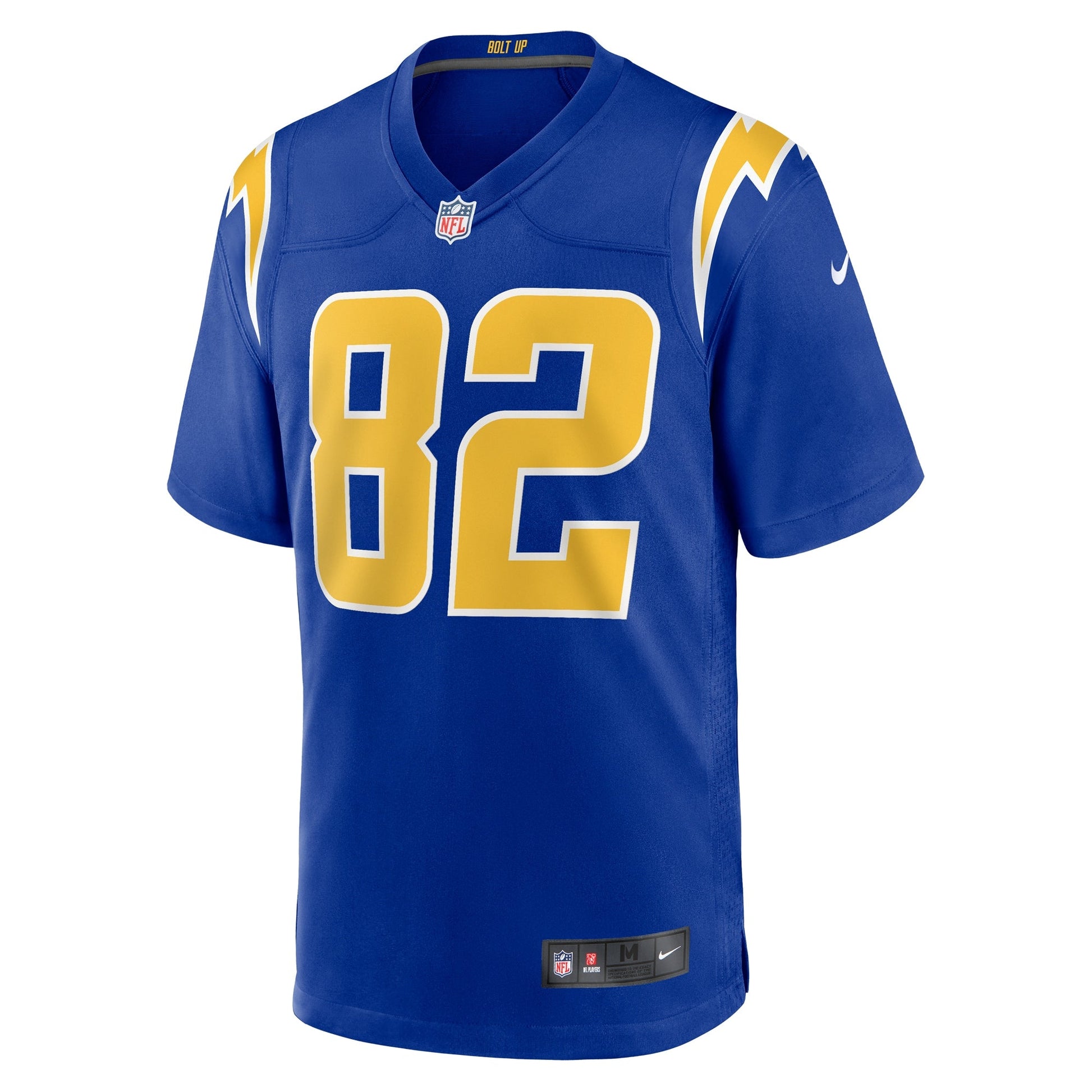 Brenden Rice Los Angeles Chargers 2024 NFL active 2nd Alternate Game Jersey - Royal football jersey product view 2