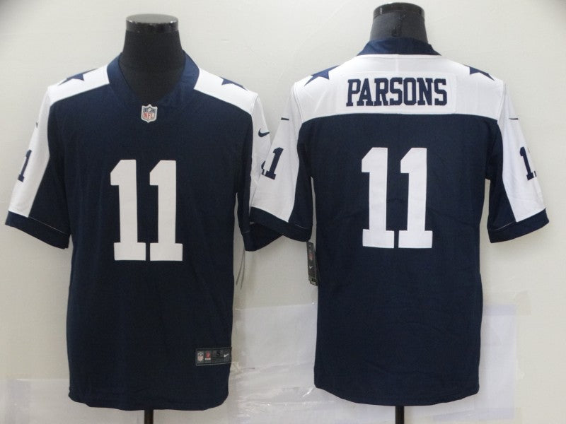 Men's Dallas Cowboys Micah Parsons #11 Navy Alternate Fashion Game Jersey1 football jersey product view 1
