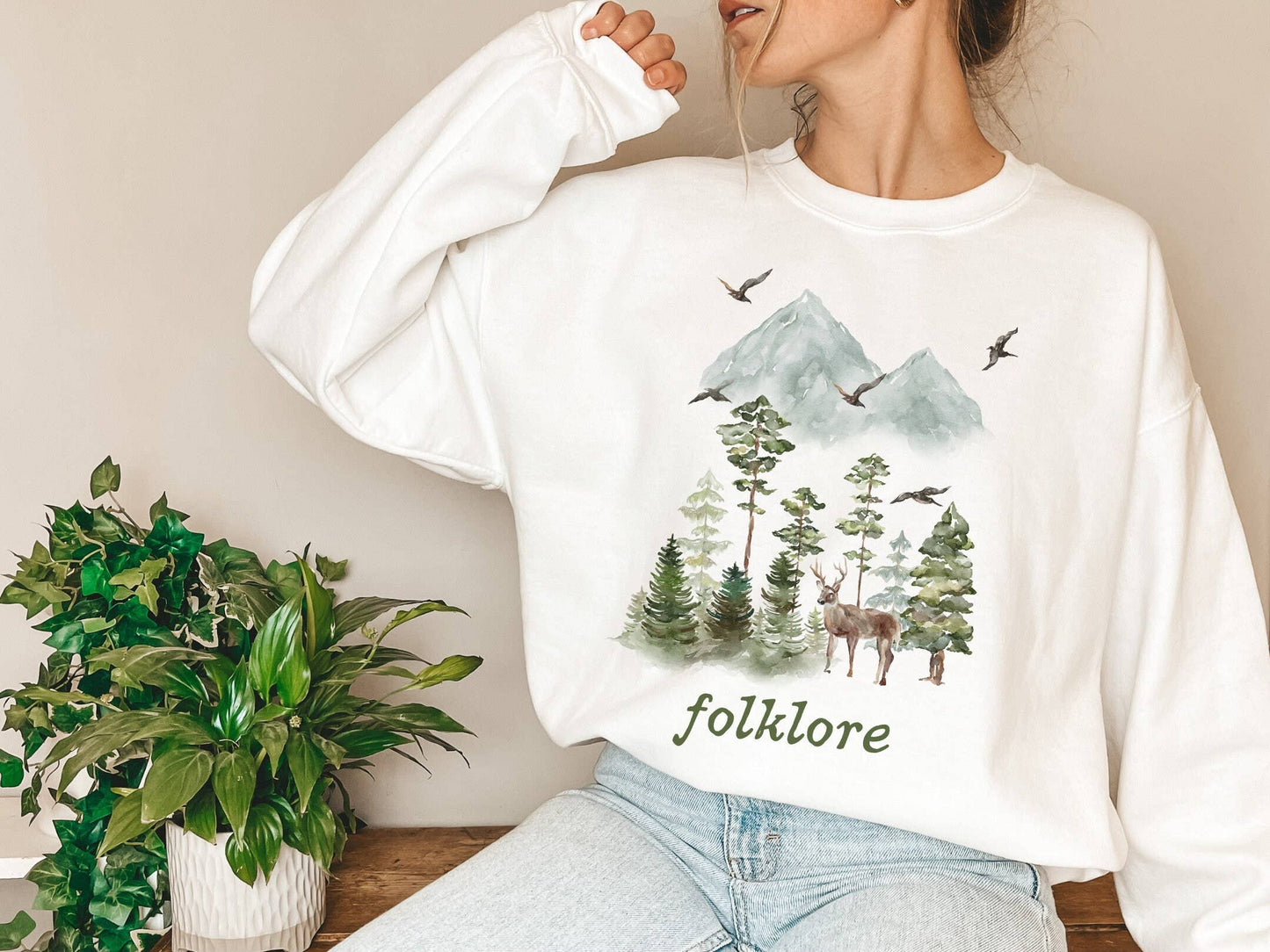Wilderness and Wildlife Scenic Sweatshirt Unisex T-shirt, Sweatshirt, Hoodie, Long Sleeve Tee - T-Shirt, Sweatshirt, Hoodie