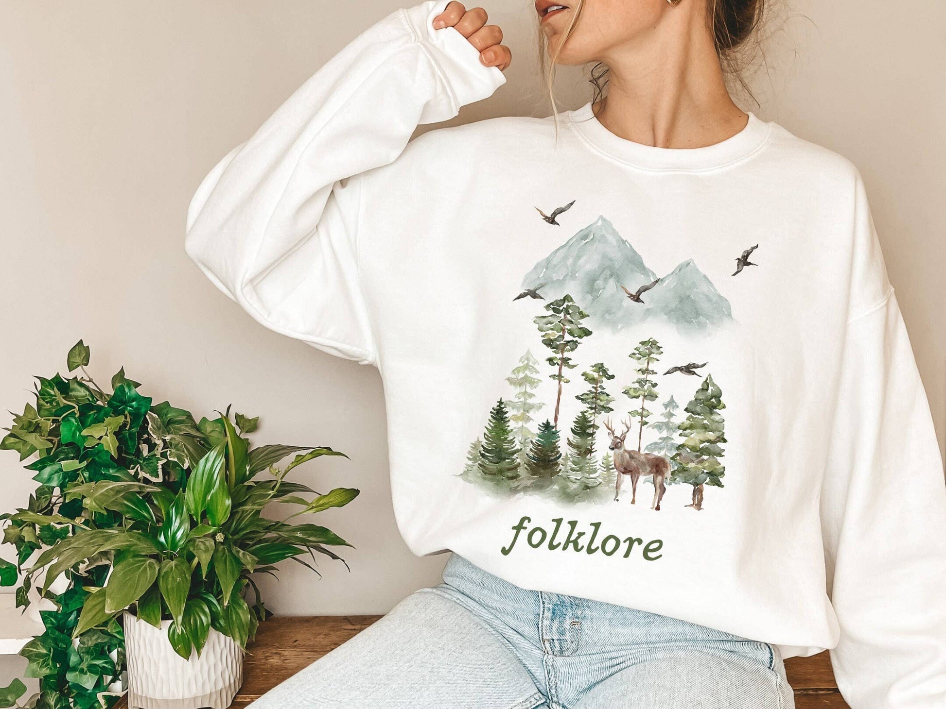 Wilderness and Wildlife Scenic Sweatshirt Unisex T-shirt, Sweatshirt, Hoodie, Long Sleeve Tee - T-Shirt, Sweatshirt, Hoodie