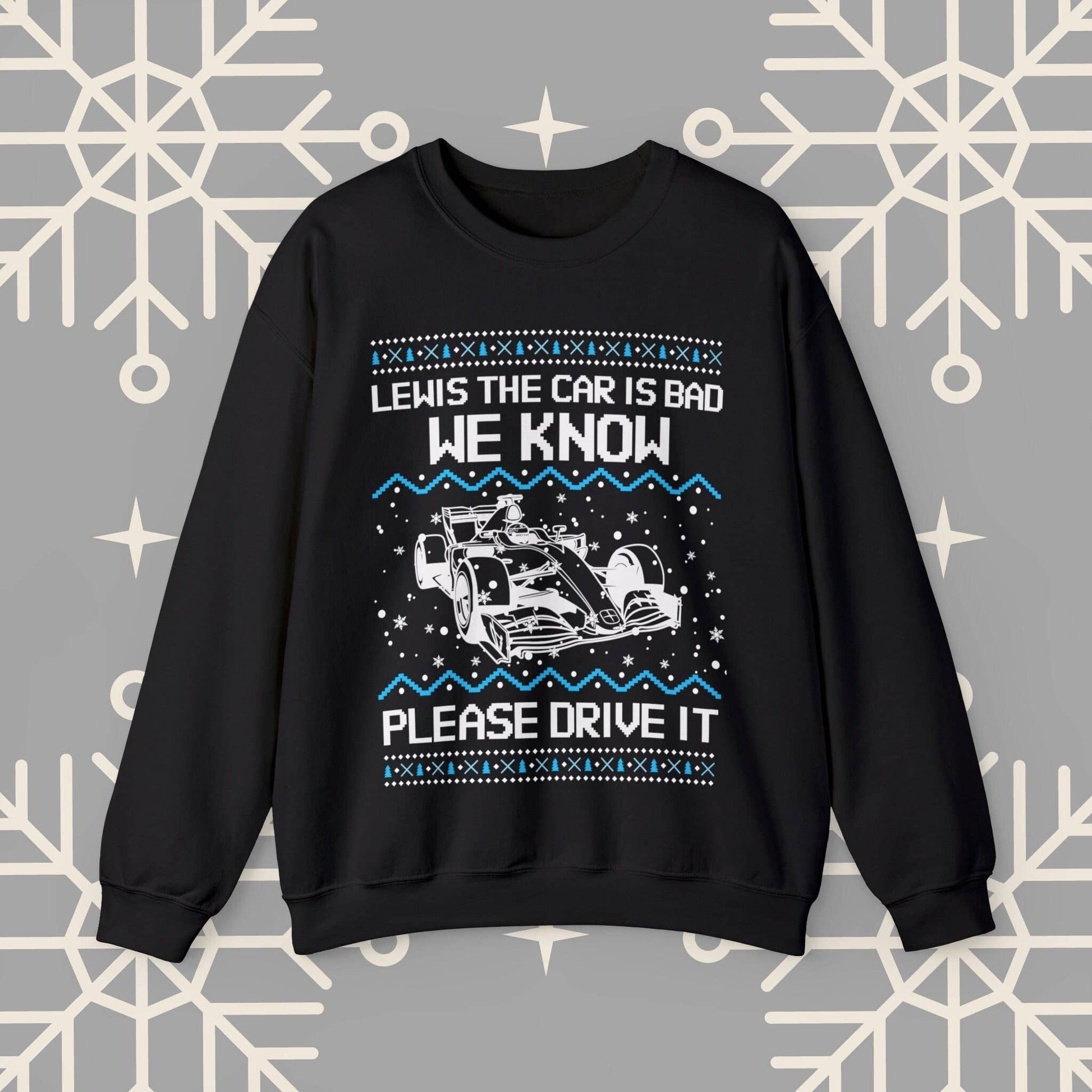 F1 Ugly Christmas Sweater - Formula 1 Holiday Sweatshirt Unisex T-shirt, Sweatshirt, Hoodie, Long Sleeve Tee - T-Shirt, Sweatshirt, Hoodie