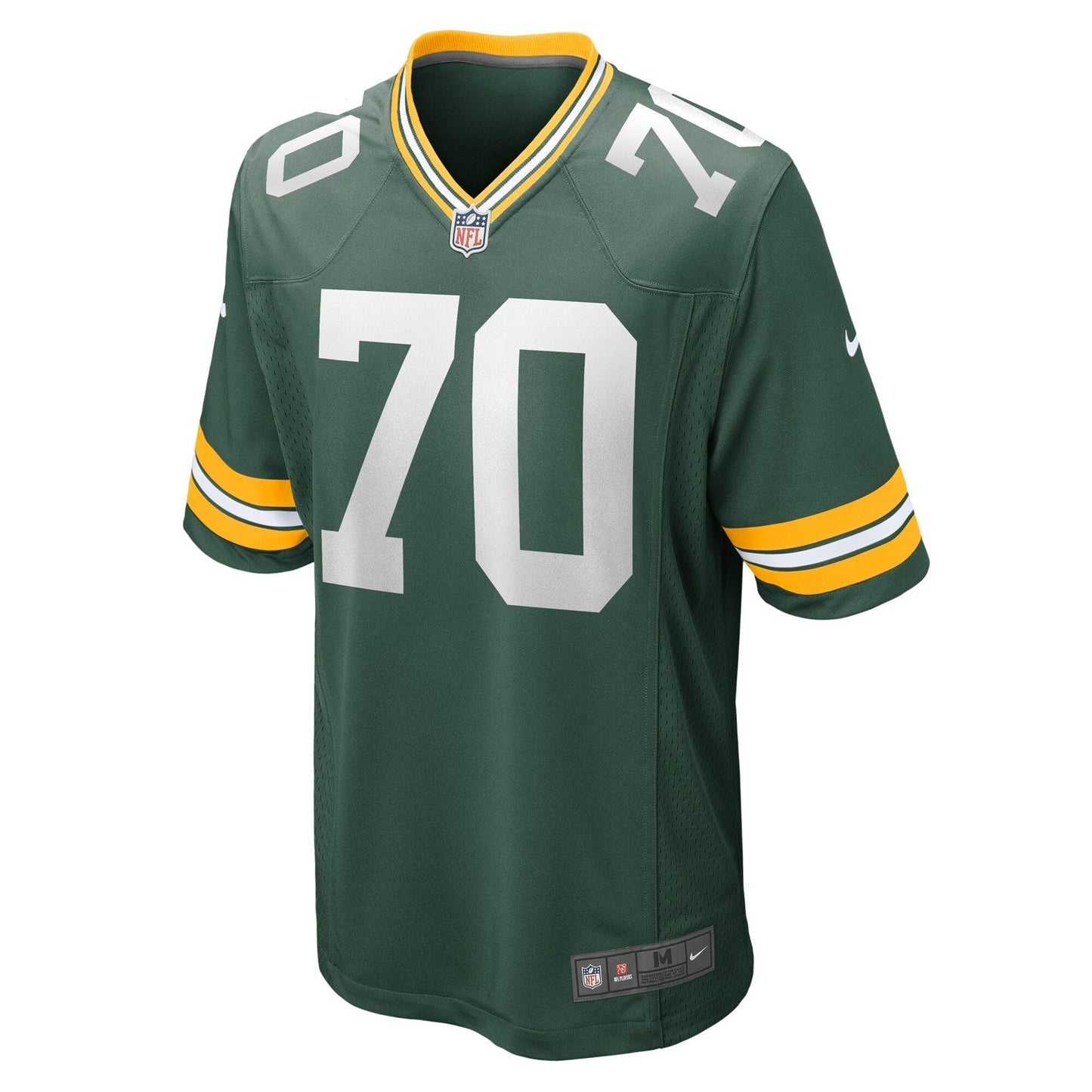 Royce Newman Green Bay Packers Game Jersey - Green football jersey product view 2