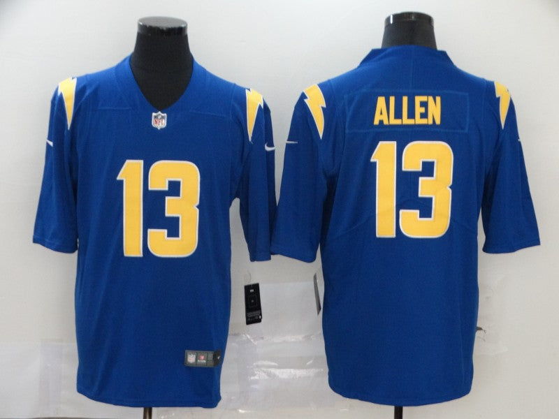 Men's Los Angeles Chargers Keenan Allen Blue 2nd Alternate Game Jersey football jersey product view 1