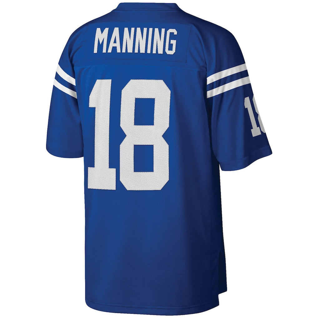 IN.Colts #18 Peyton Manning Royal Legacy Replica Jersey football jersey product view 1