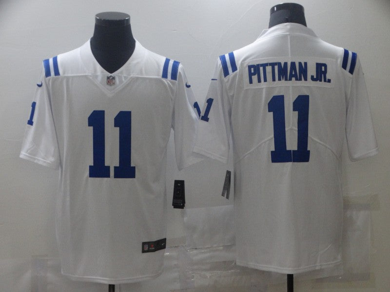 Men's Indianapolis Colts Michael Pittman Jr. #11 White Game Jersey1 football jersey product view 1