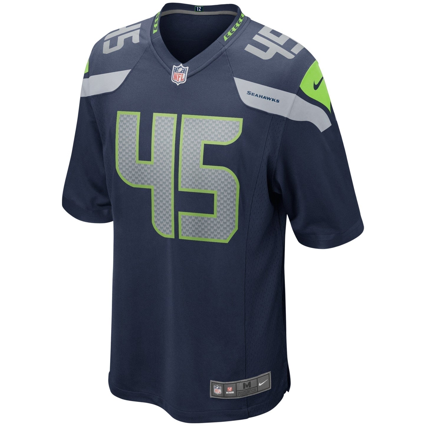 Kenny Easley Seattle Seahawks Game Retired Jersey - College Navy football jersey product view 2