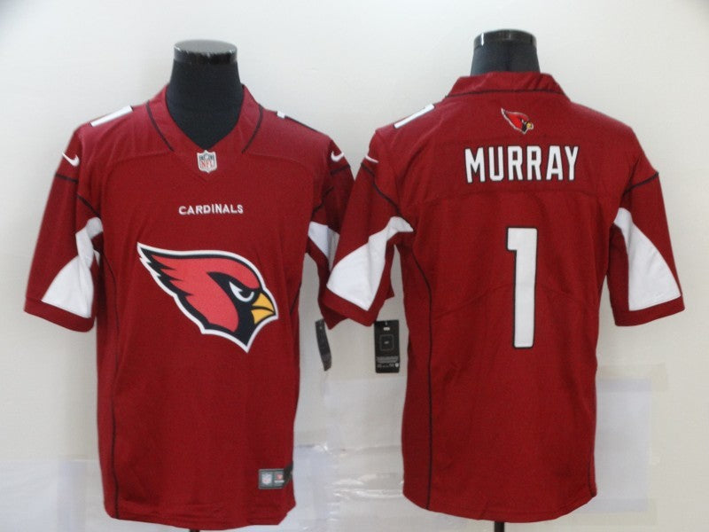 Men's Arizona Cardinals Kyler Murray #1 Red Game Player Jersey1 football jersey product view 1