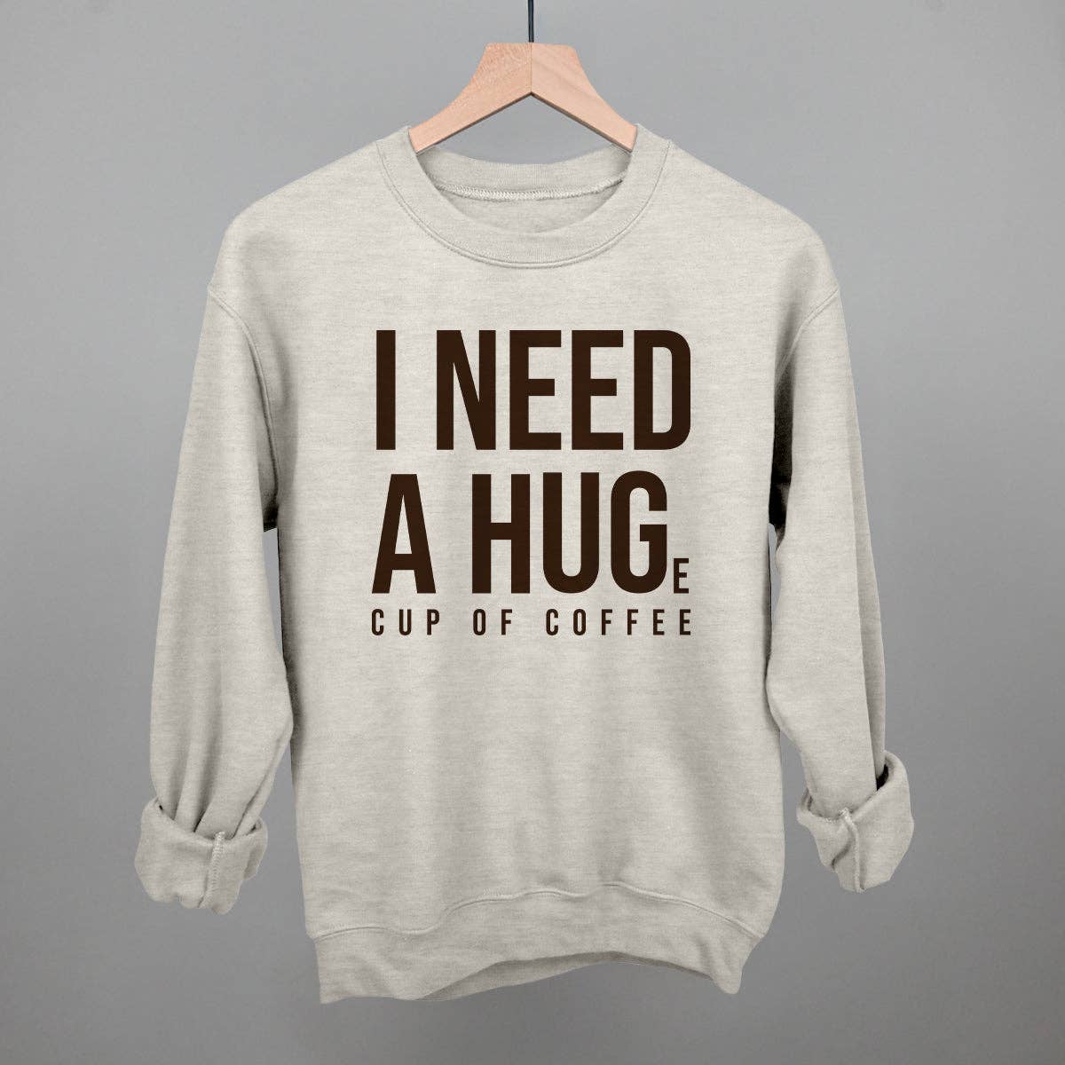 I Need A Hug (Coffee) Unisex T-shirt, Sweatshirt, Hoodie, Long Sleeve Tee - T-Shirt, Sweatshirt, Hoodie
